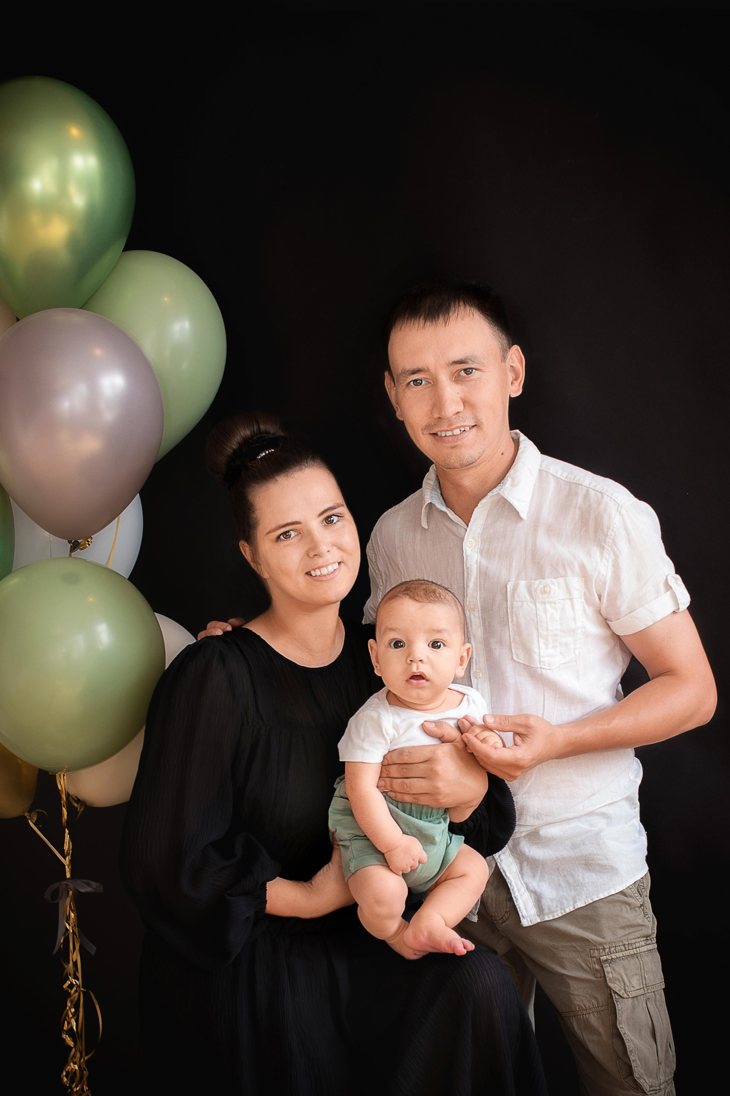 Артур, 3 месяца (фотостудия Цех № 6). Фотограф новорожденных в Екатеринбурге Лена Ильина