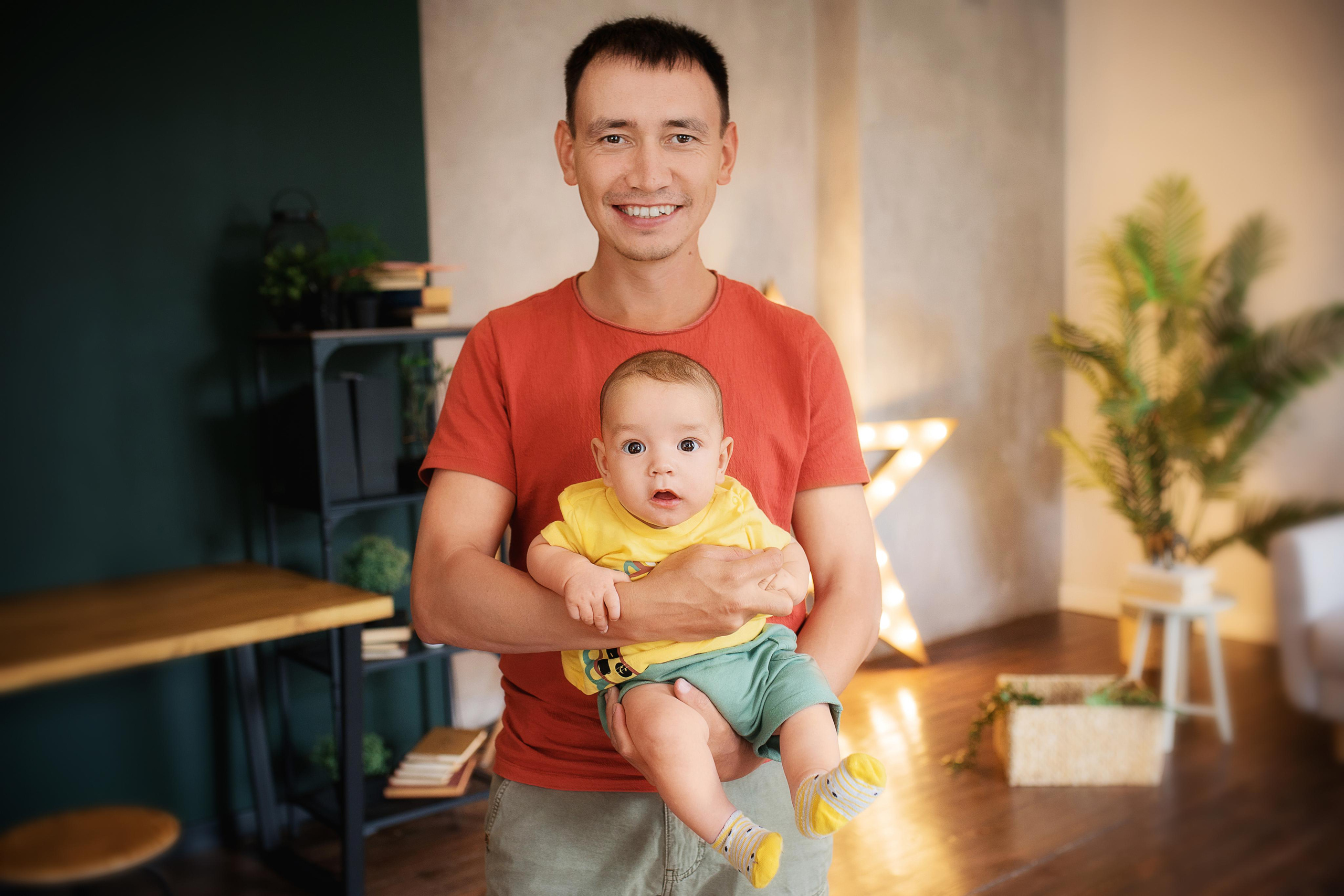 Артур, 3 месяца (фотостудия Цех № 6). Фотограф новорожденных в Екатеринбурге Лена Ильина