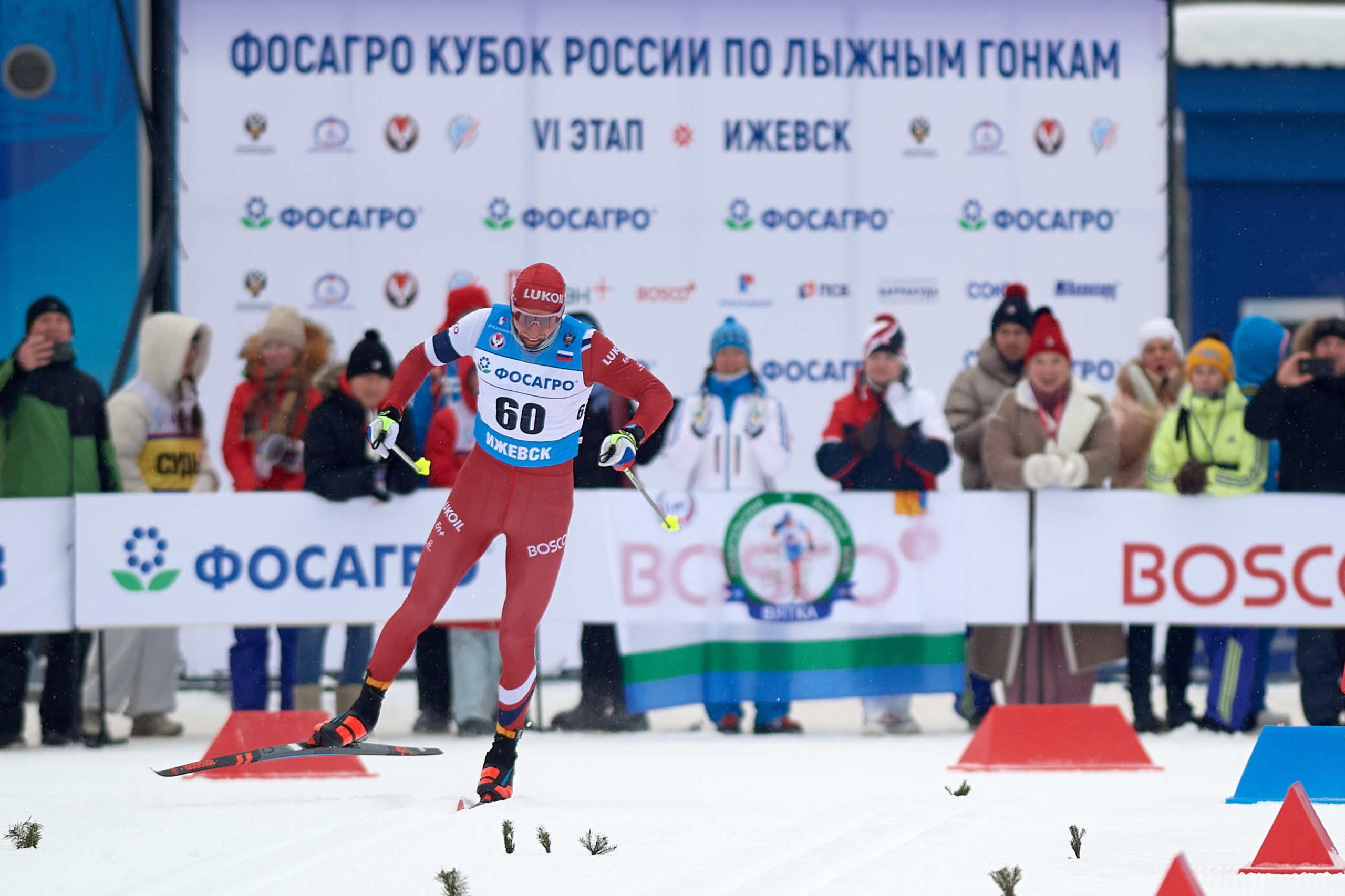 VI этап ФосАгро Кубка России по лыжным гонкам. Ижевск 25.01.2025 и 26.01.2025. Спортивный репортажный фотограф в Ижевске Сергей Мерзляков