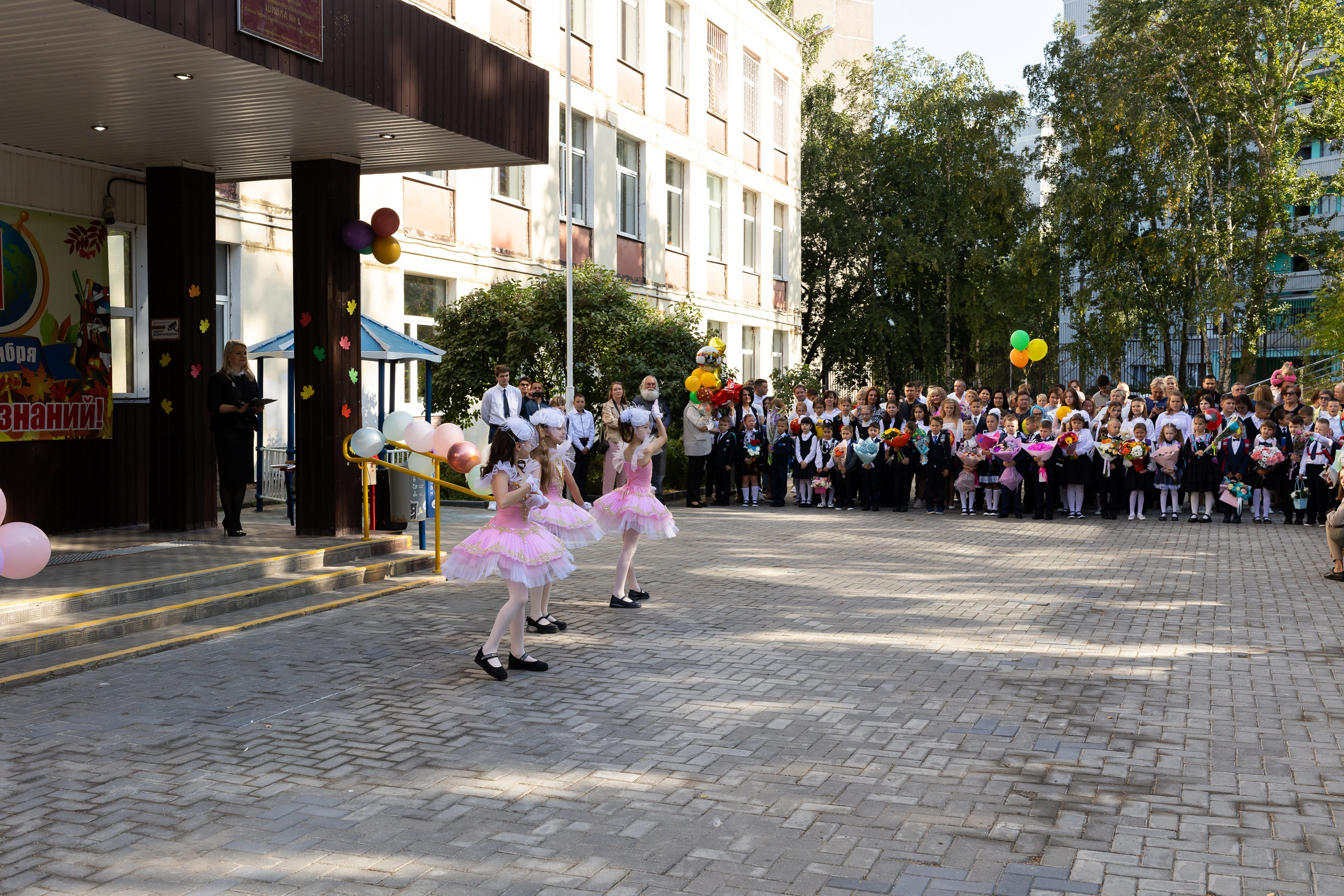 Линейка 1 сентября. Профессиональный Фотограф в Москве Андрей Славнов