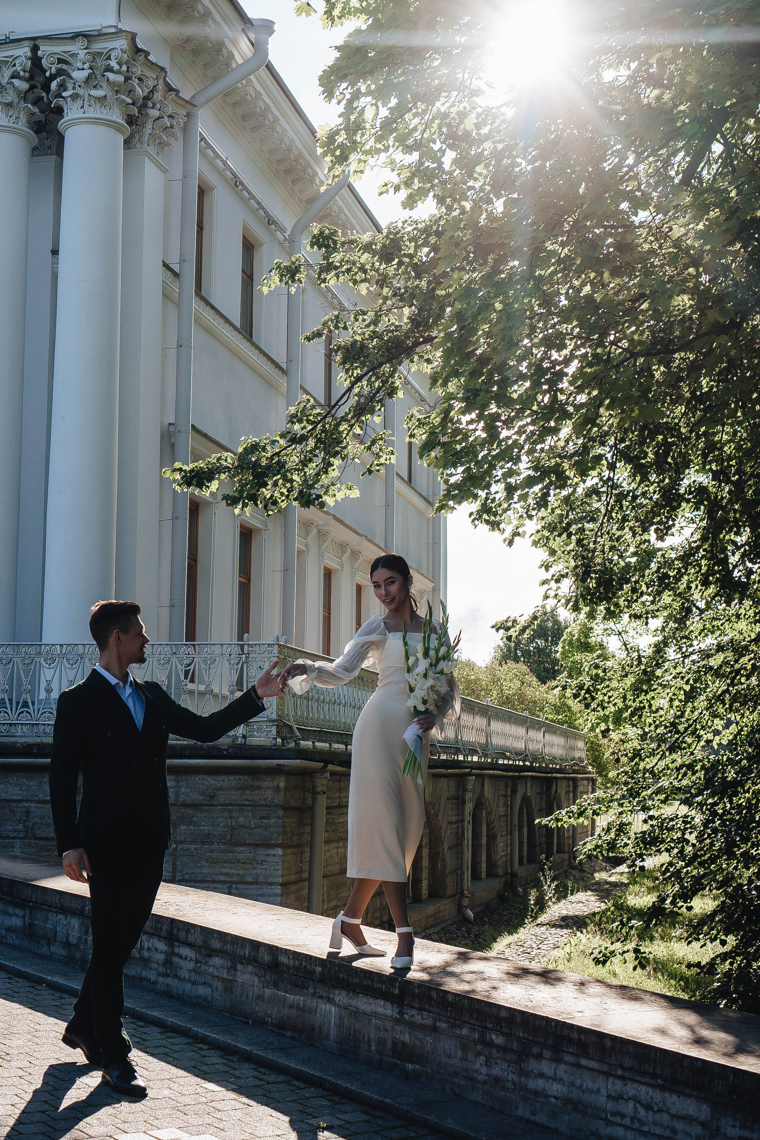 СВАДЕБНАЯ СЬЕМКА НА РАССВЕТЕ НА ЕЛАГИНОМ ОСТОРОВЕ. Профессиональный фотограф, Санкт-Петербург — Виктория Богомолова