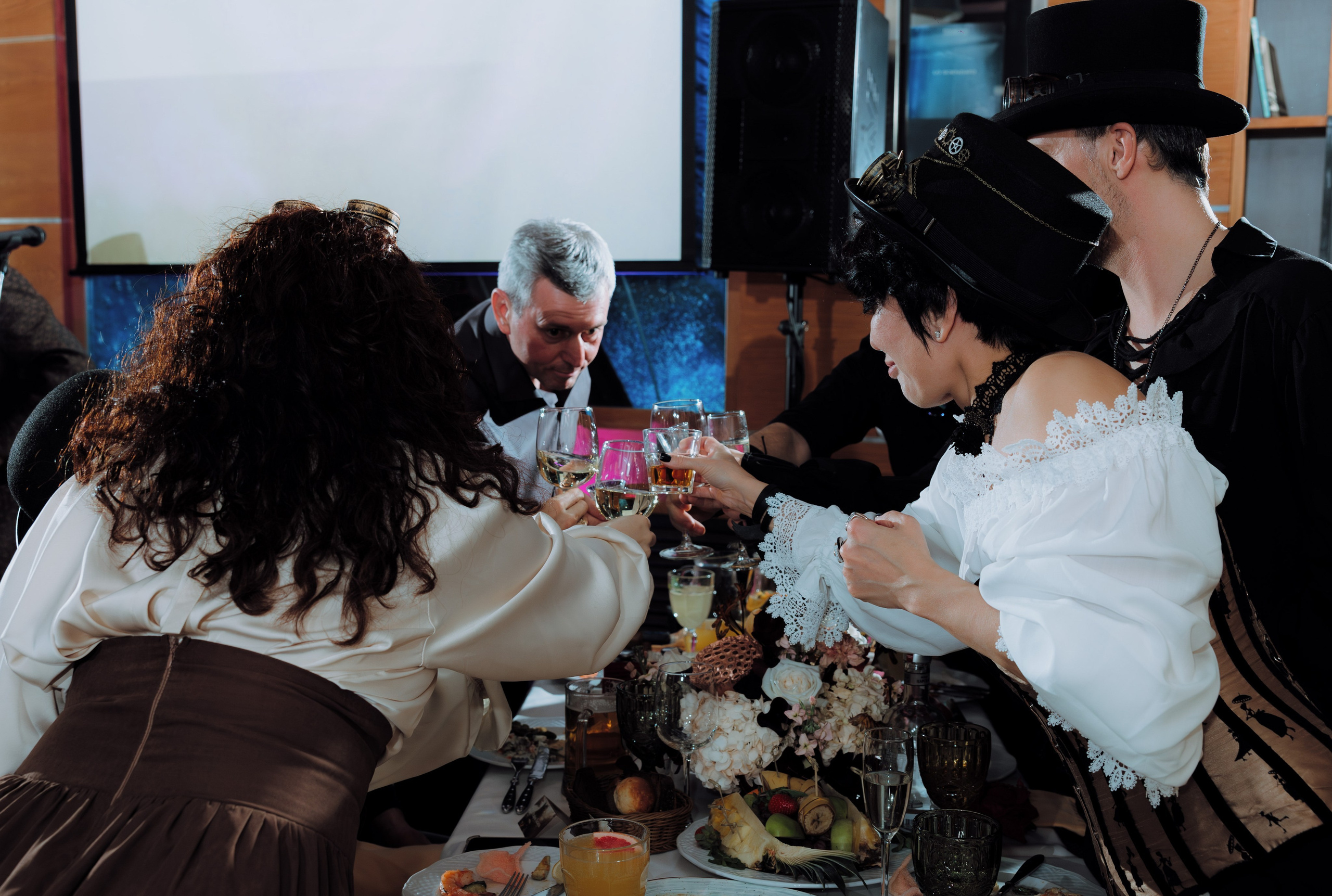 Юбилей 50 лет в стиле Steampunk. АНДРЕЙ ШИРКАЛИН РЕПОРТАЖНЫЙ ФОТОГРАФ МОСКВА НА КОРПОРАТИВ, ДЕНЬ РОЖДЕНИЯ, БАНКЕТ, КОНФЕРЕНЦИЮ, ТИМБИЛДИНГ