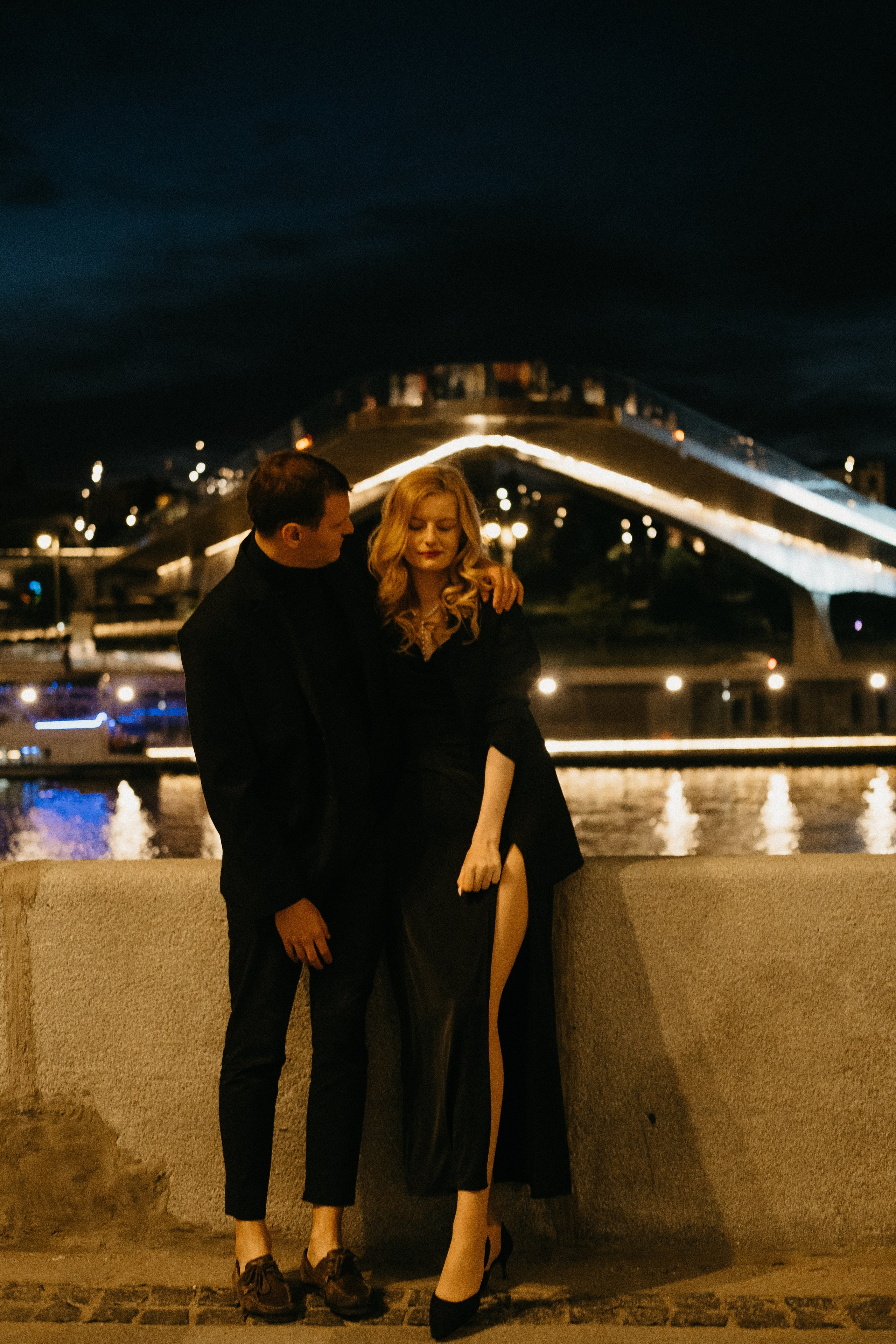 По ночному городу. Свадебный фотограф Александра Тюлякова