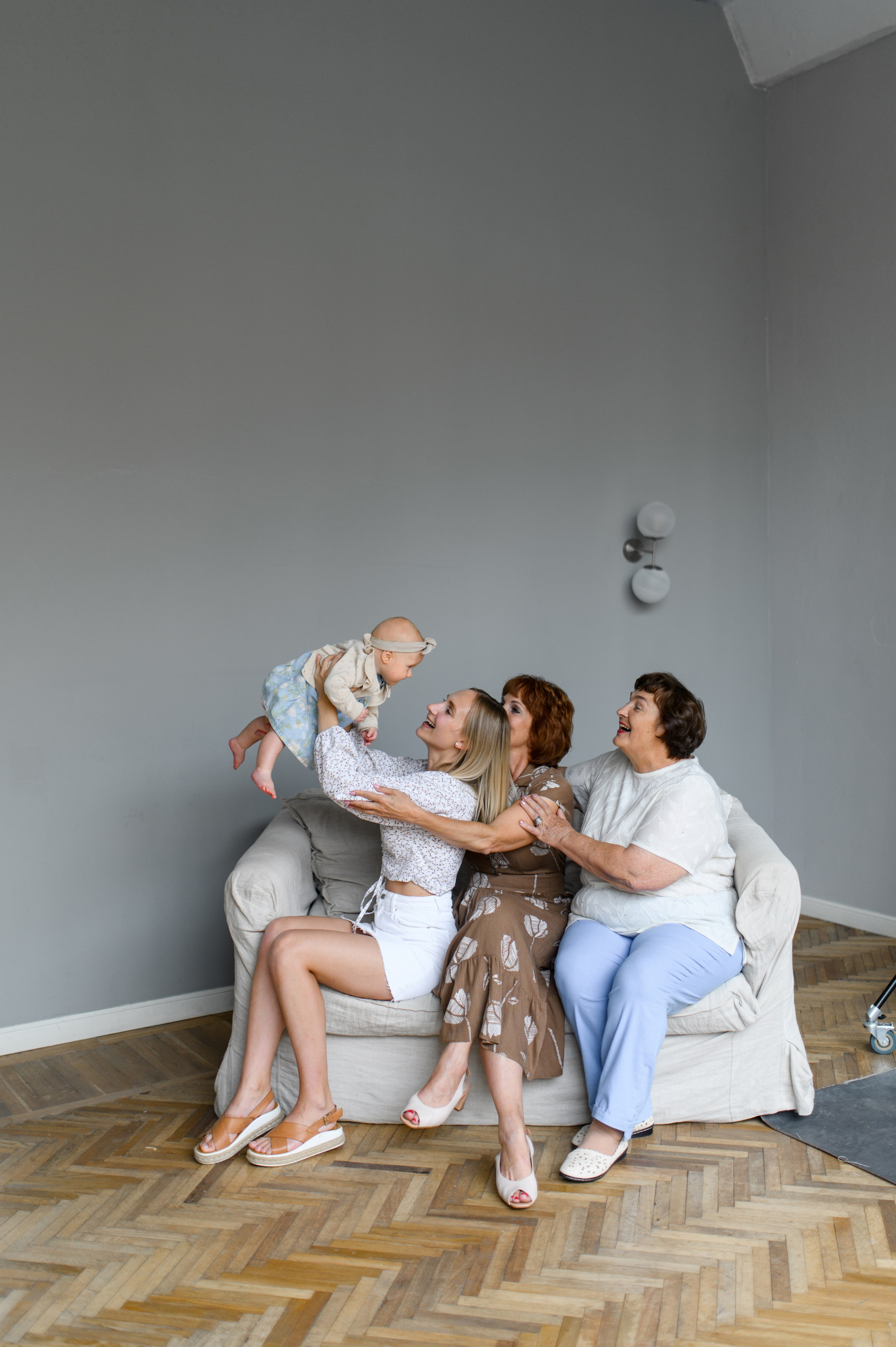 4 поколения. Свадебный и портретный фотограф в Санкт-Петербурге Ирина Келина