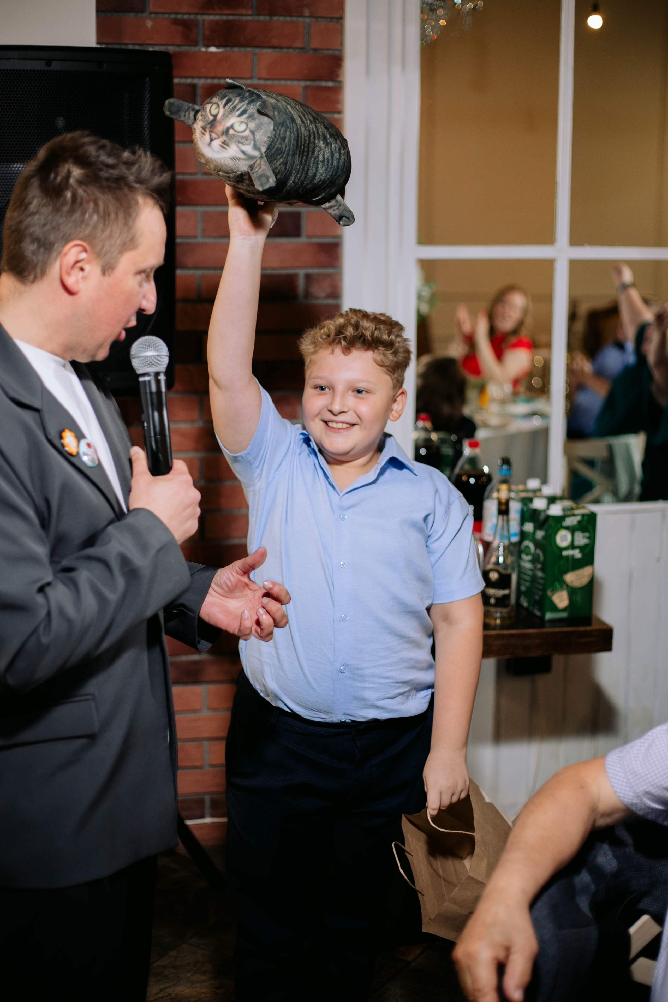 Оля и я Данил. Ведущий на свадьбу в Москве Зубков Алексей