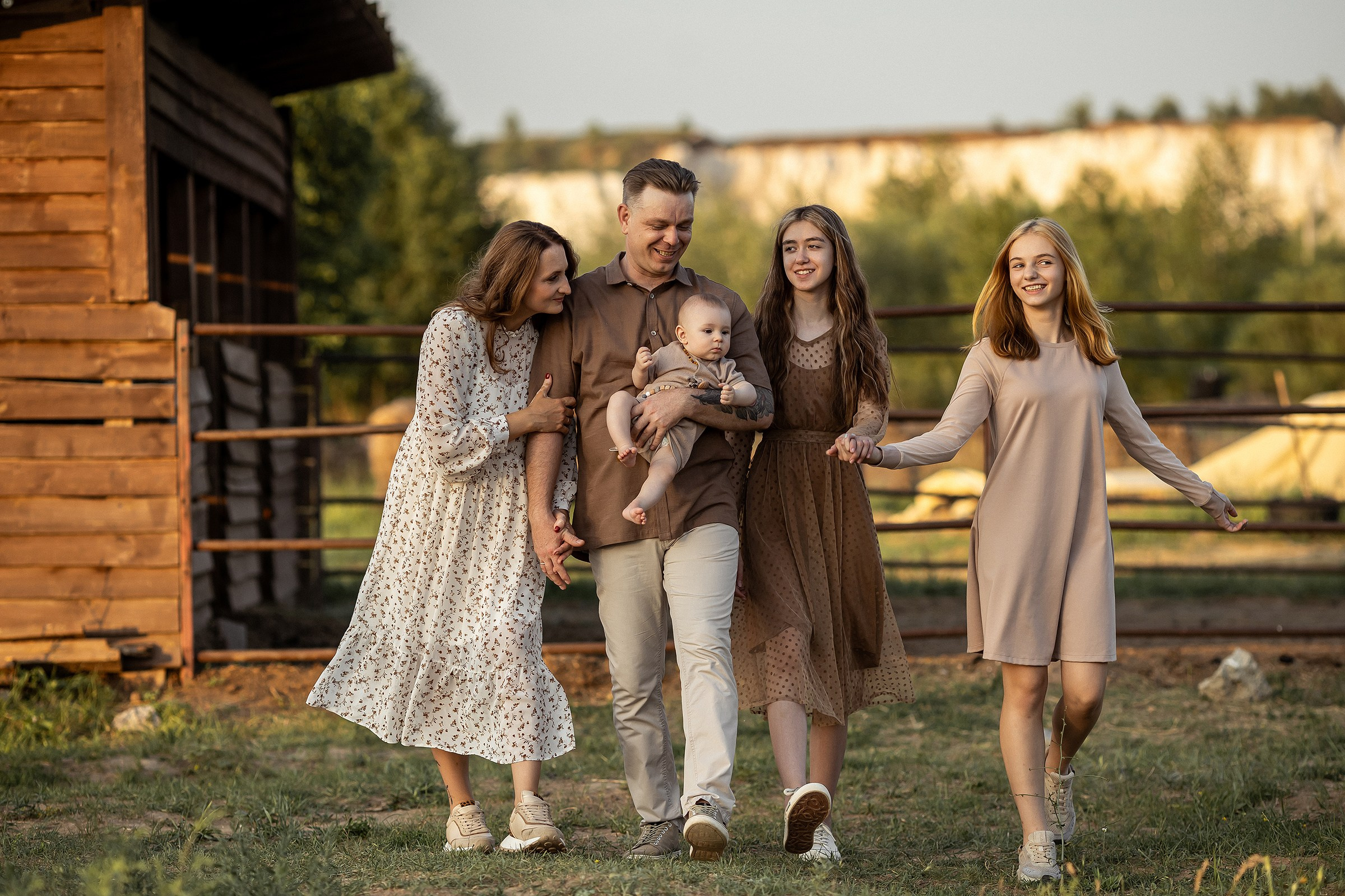 На закате. Свадебный и портретный фотограф  Воронеж — Москва Аким Свиридов