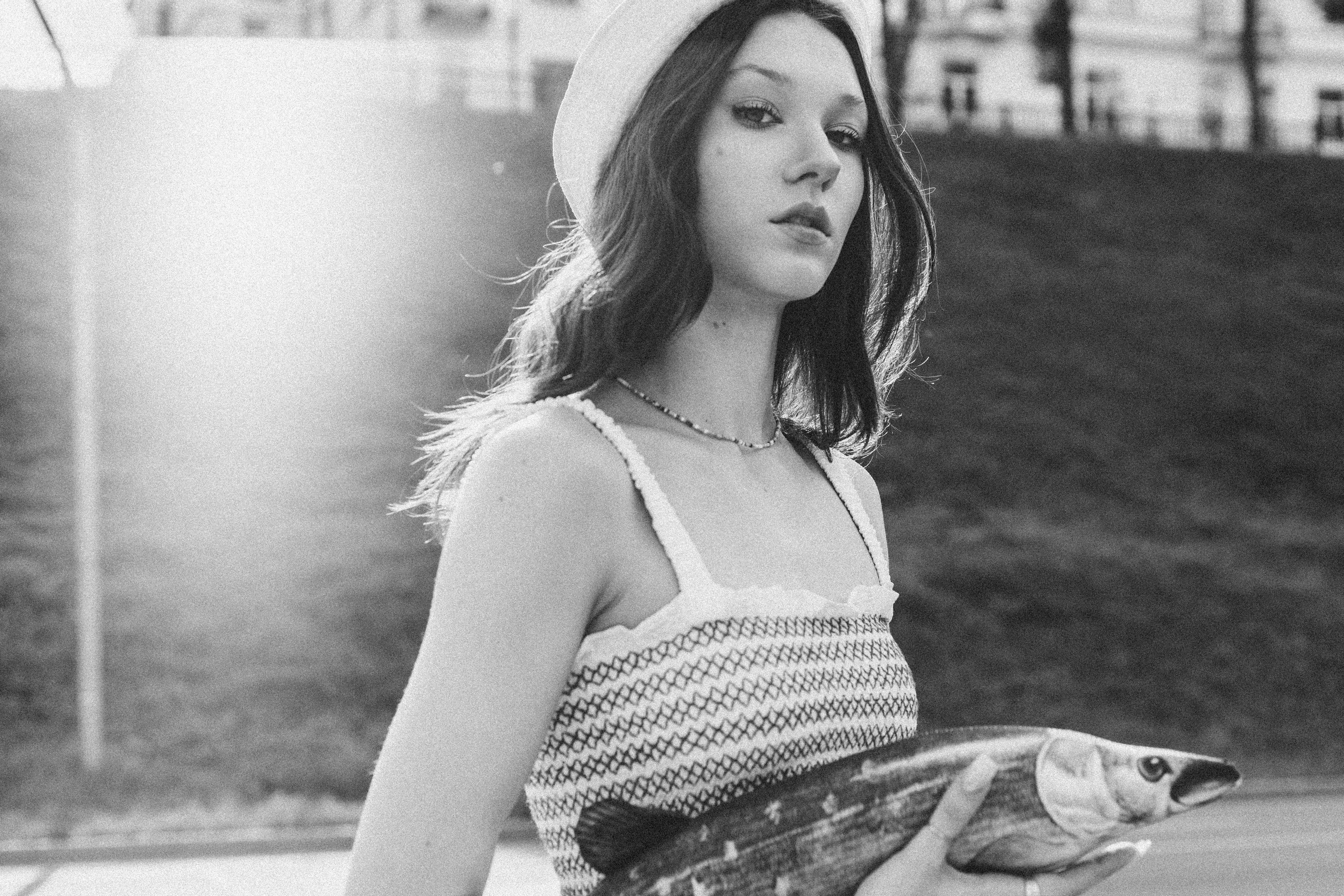 На пляже. Sun Betty — кинофотограф Элизабет