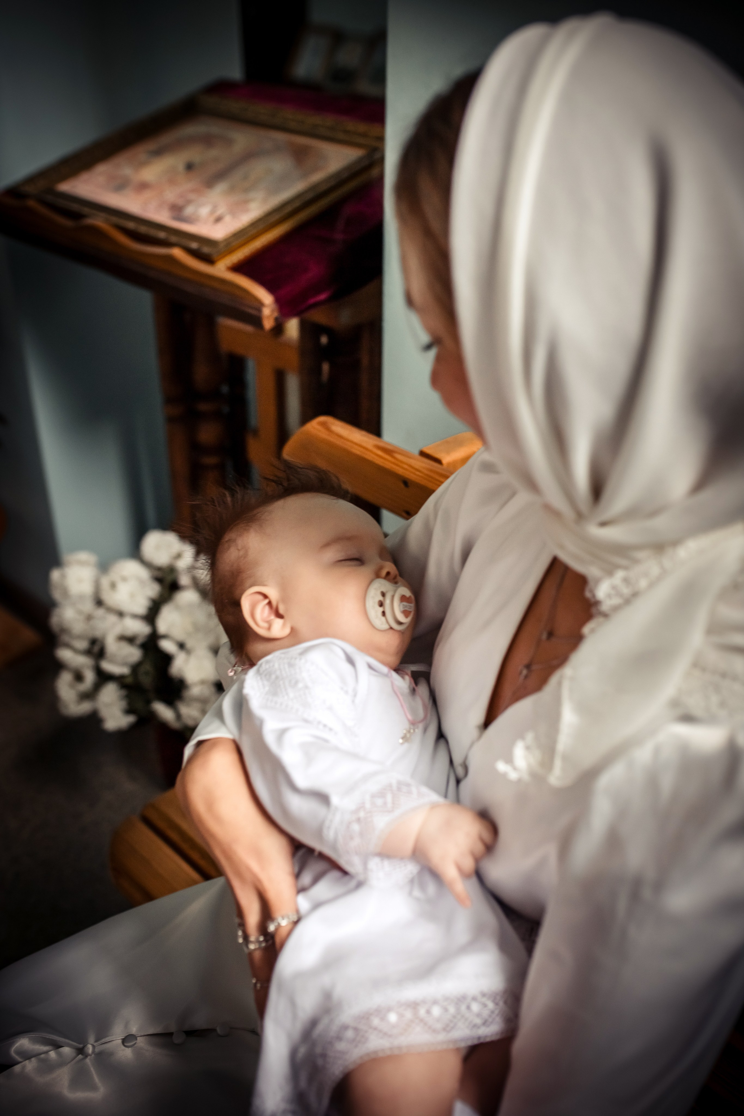 Крещение Верочки