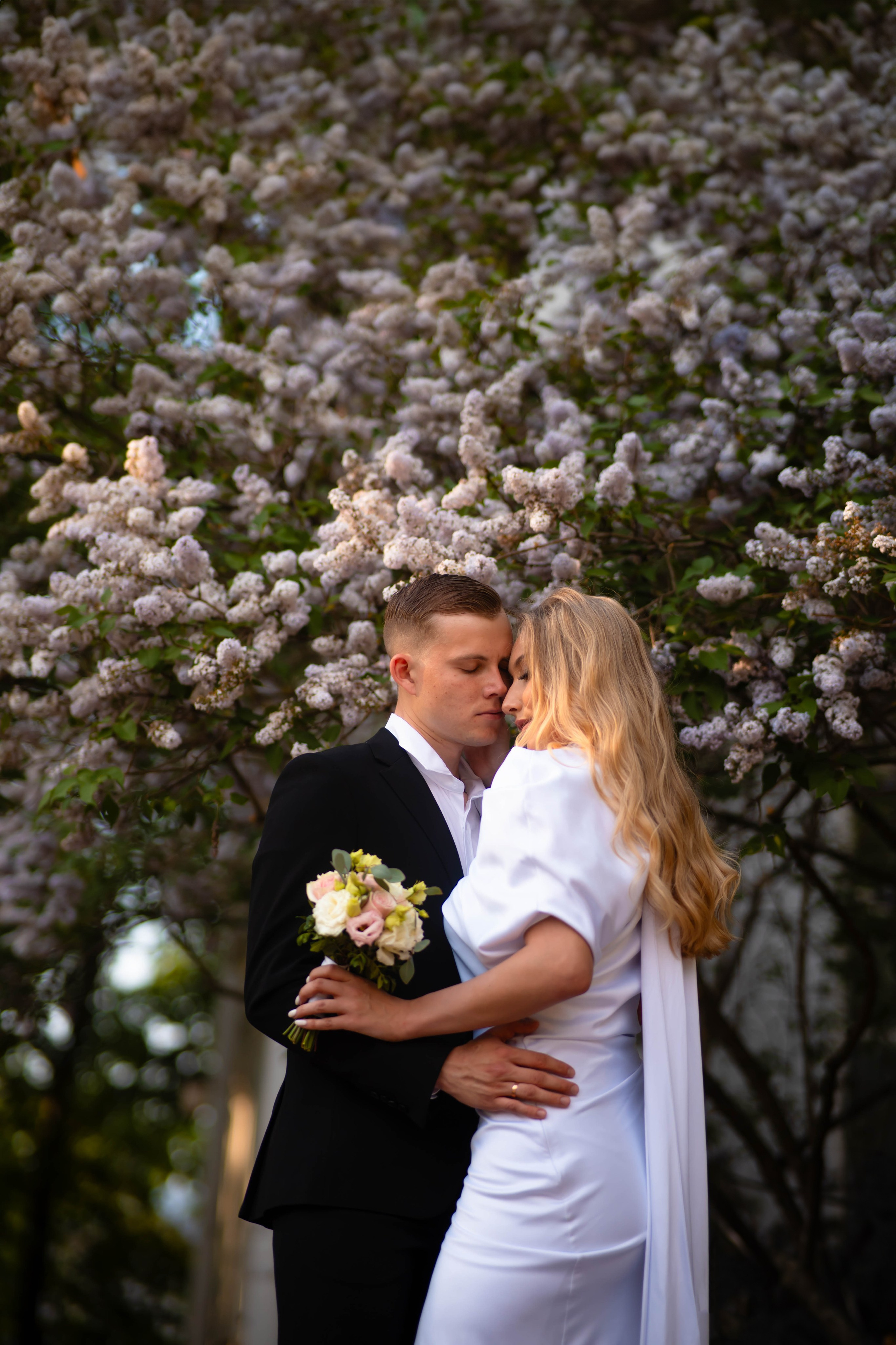 Свадебная фотосессия на Елагином острове в СПб