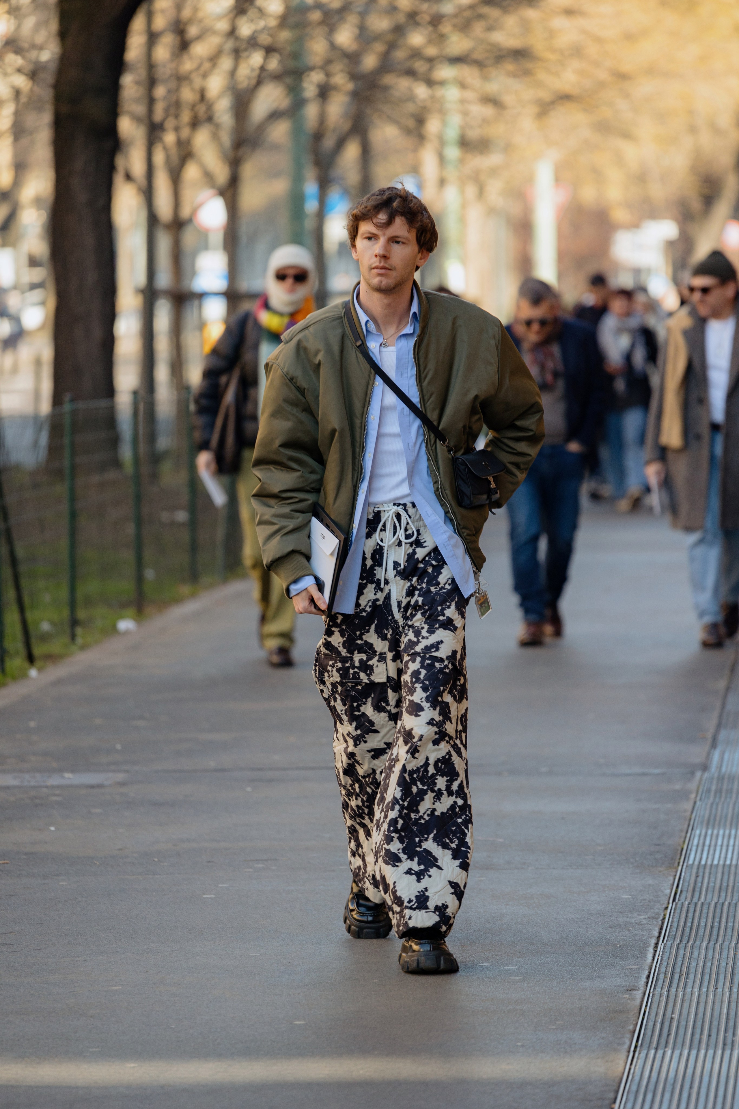 Milan Mens fashion week FW 24/25 FENDI. Photographer in Milan Ivan Goncharov