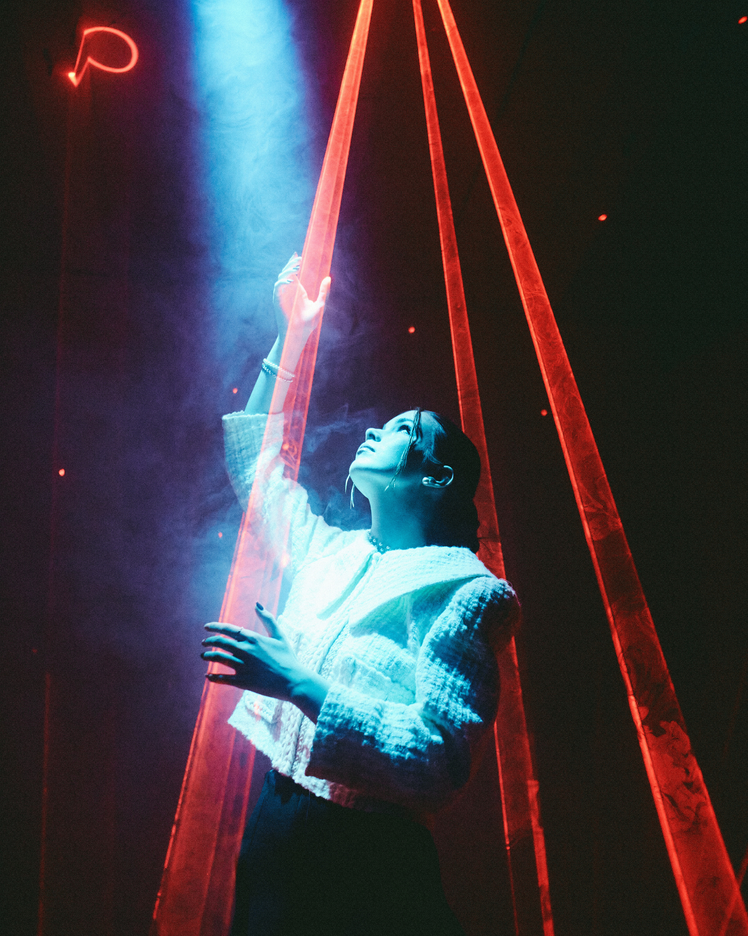 MARIA — LASER SHOOT. DINIS MUSTAFIN | PHOTOGRAPHY