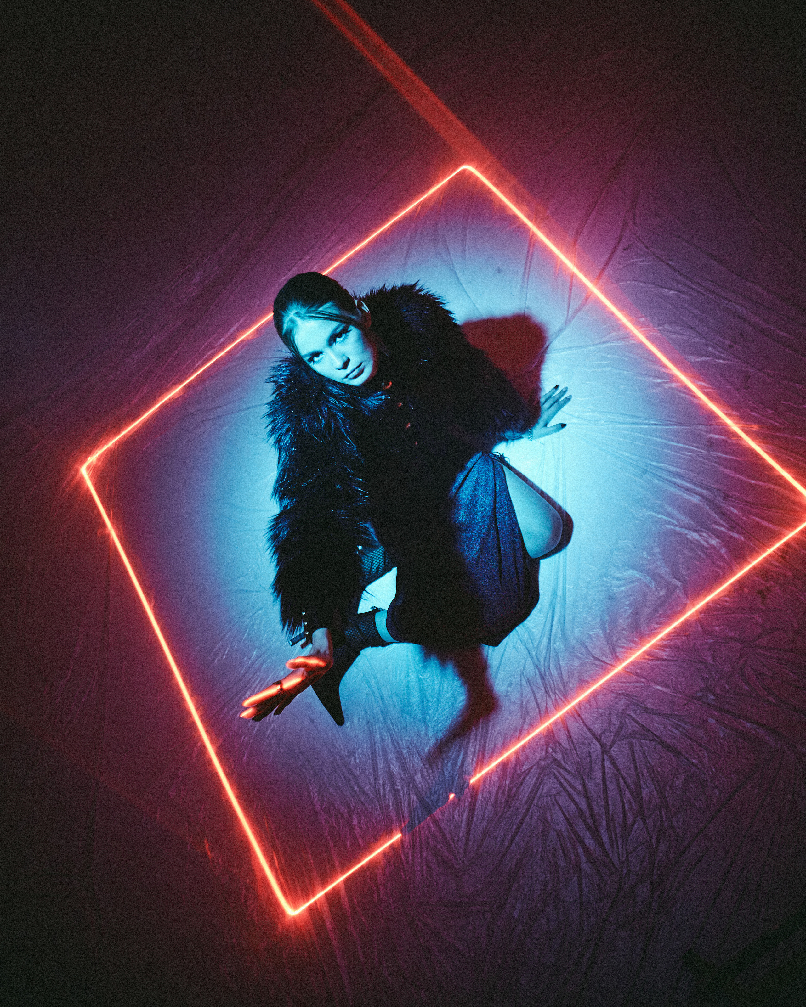 MARIA — LASER SHOOT. DINIS MUSTAFIN | PHOTOGRAPHY