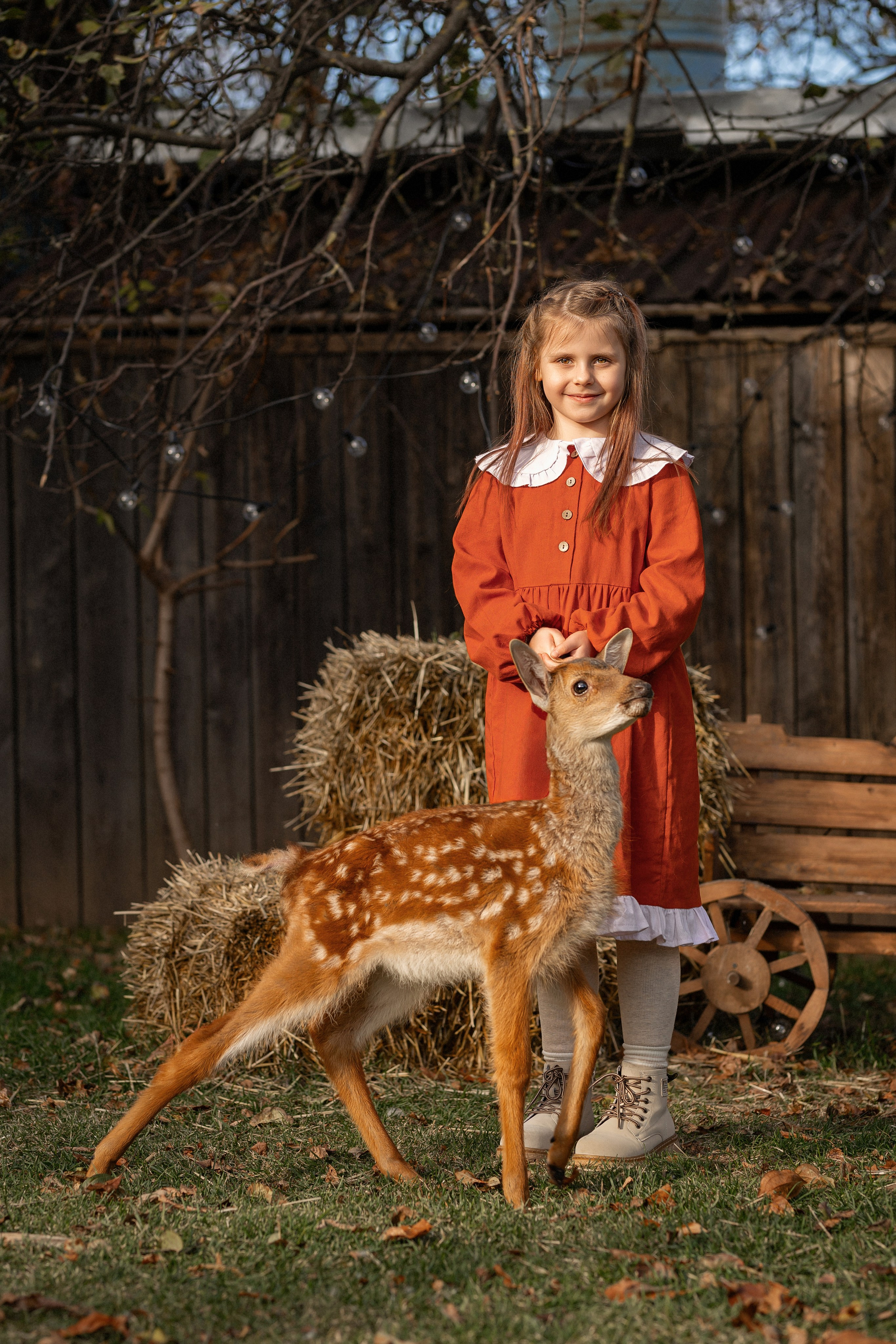 Детская фотосессия с животными. Трубинова Екатерина | Семейный фотограф | Москва