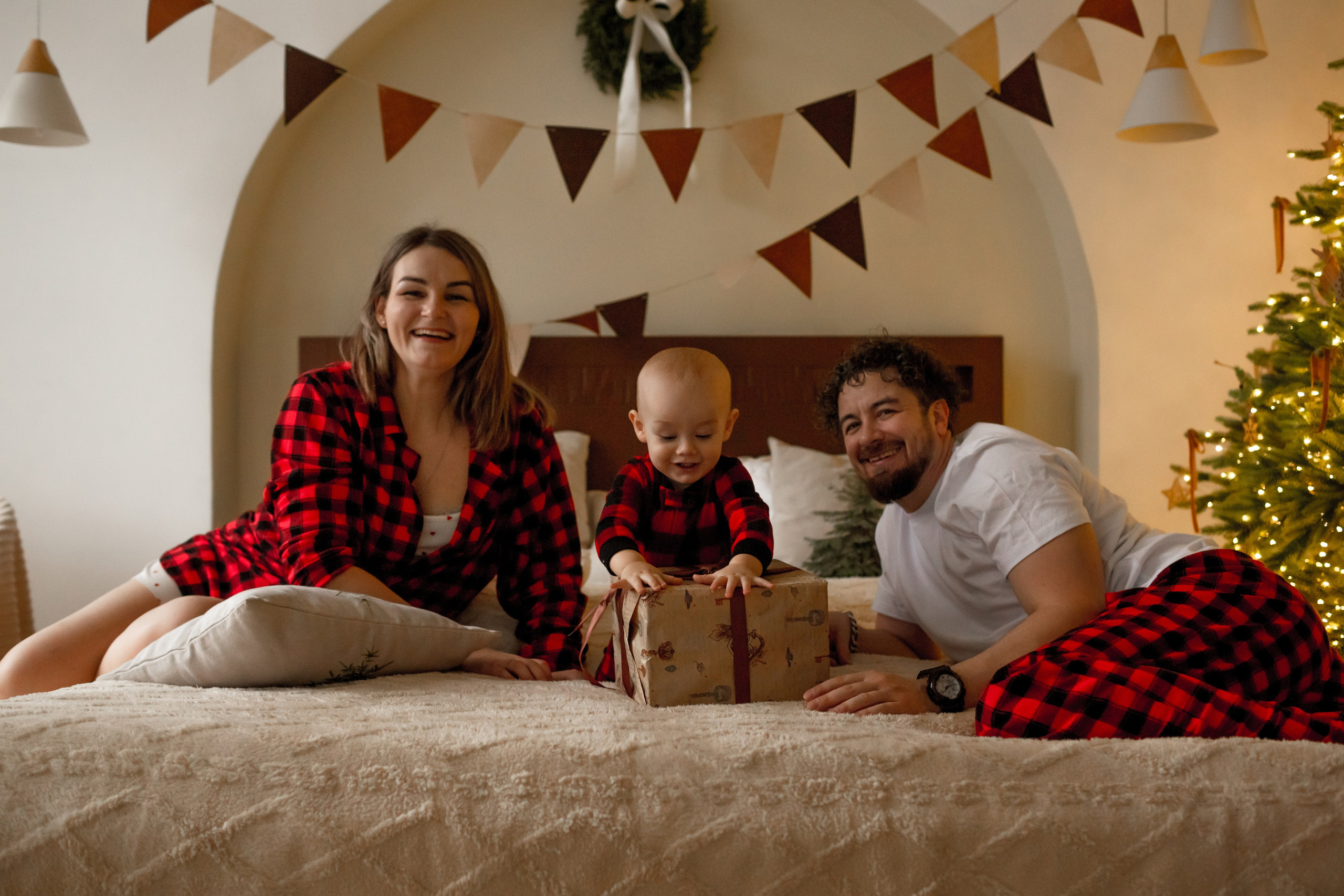 Семейная новогодняя фотосессия. Свадебный фотограф Кирилл Белый