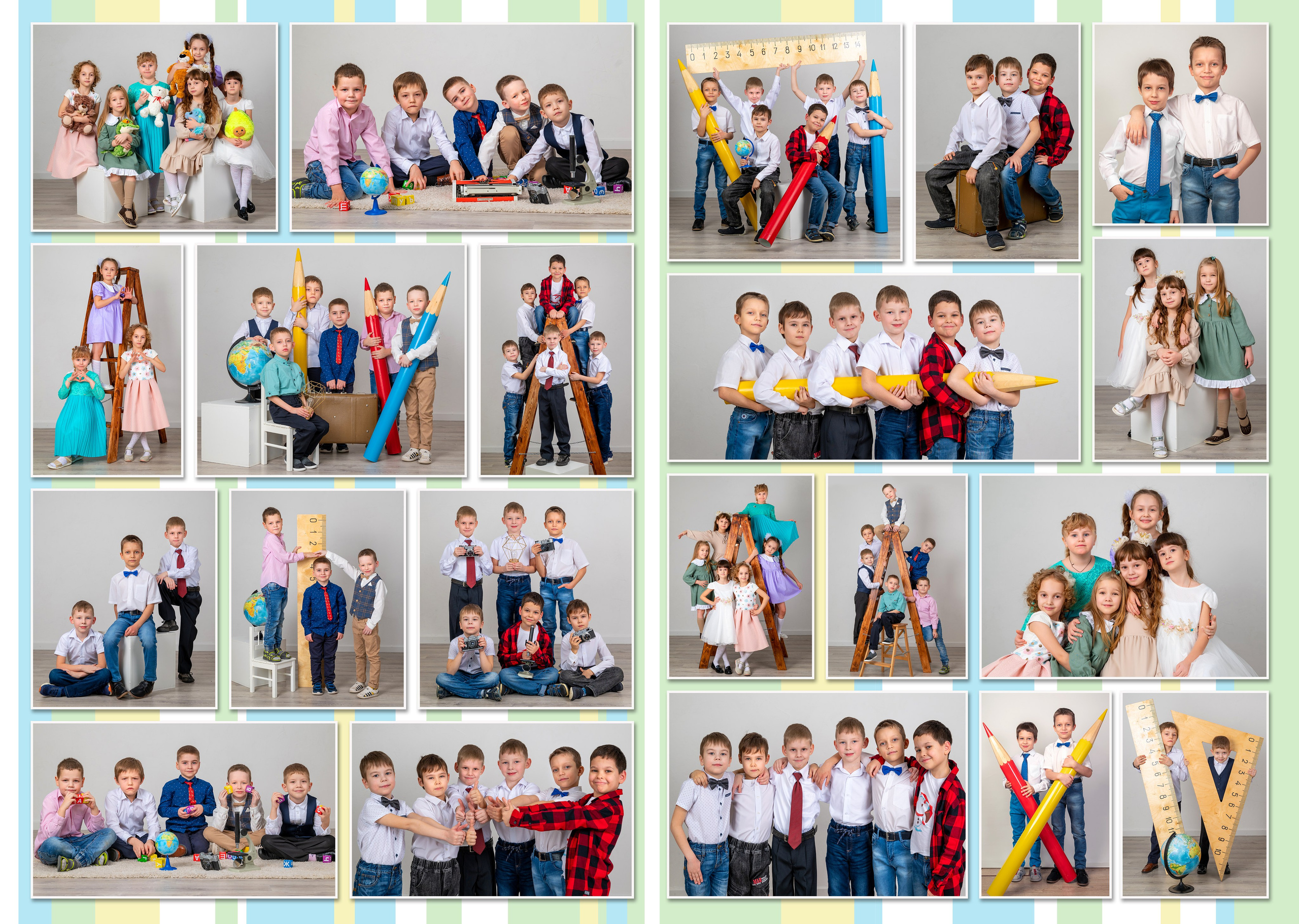 Полоски. Выпускные альбомы в городе Саров