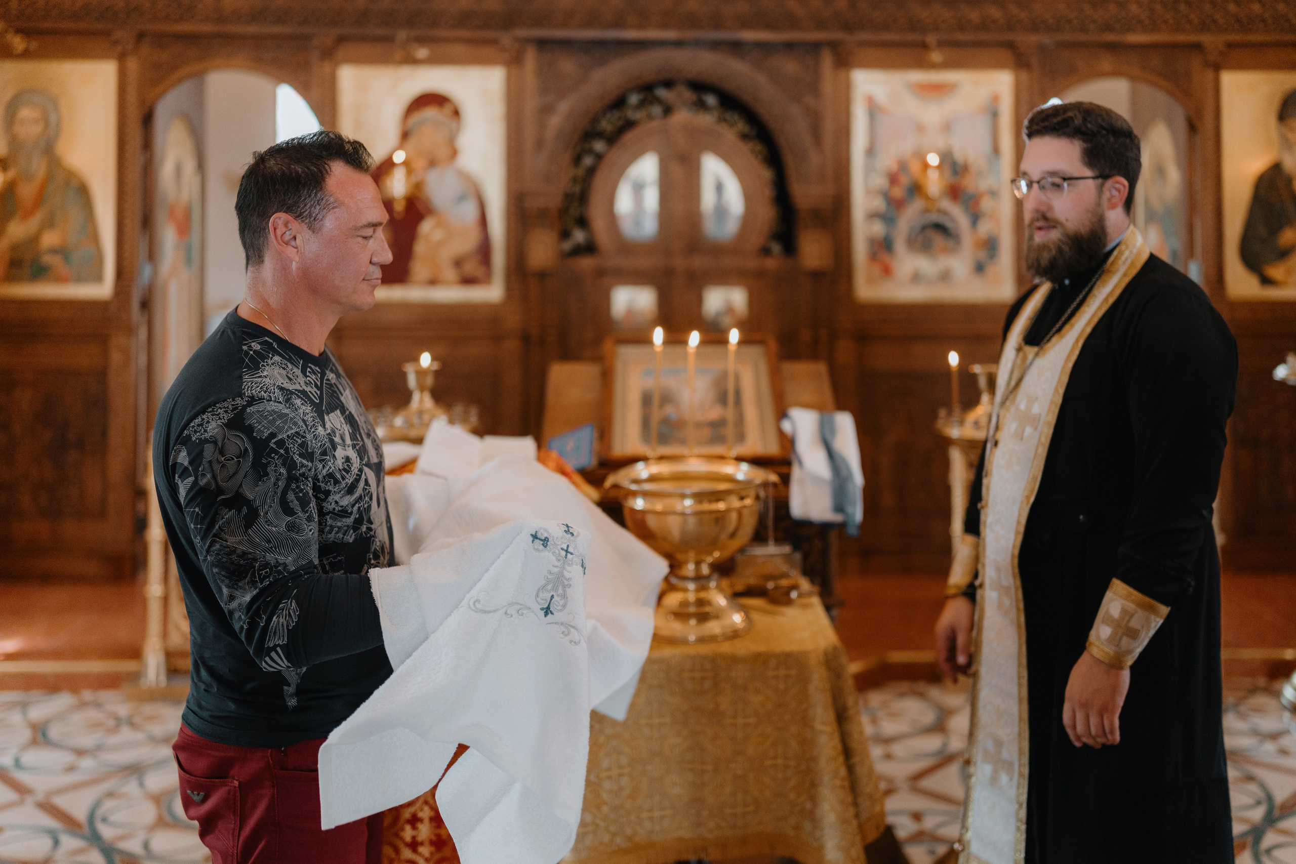 Крещение. Фотограф Олег Сотник