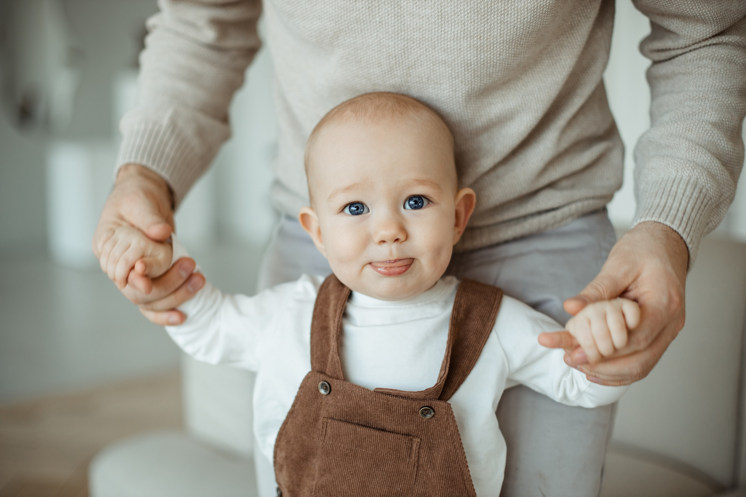 Семейная съёмка в студии. Фотограф Анна Лазарева