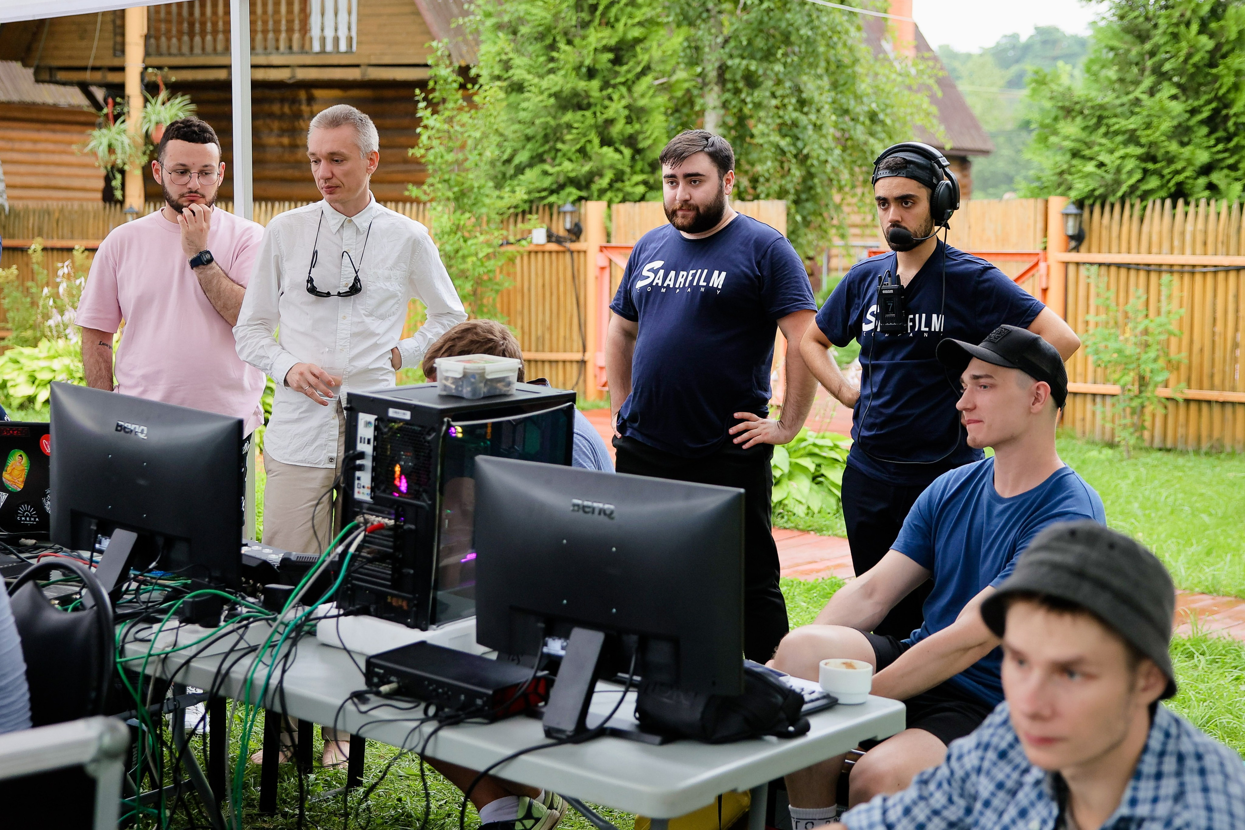 Backstage Чиж и Клава Кока. Фотограф Юрий Клим | Москва