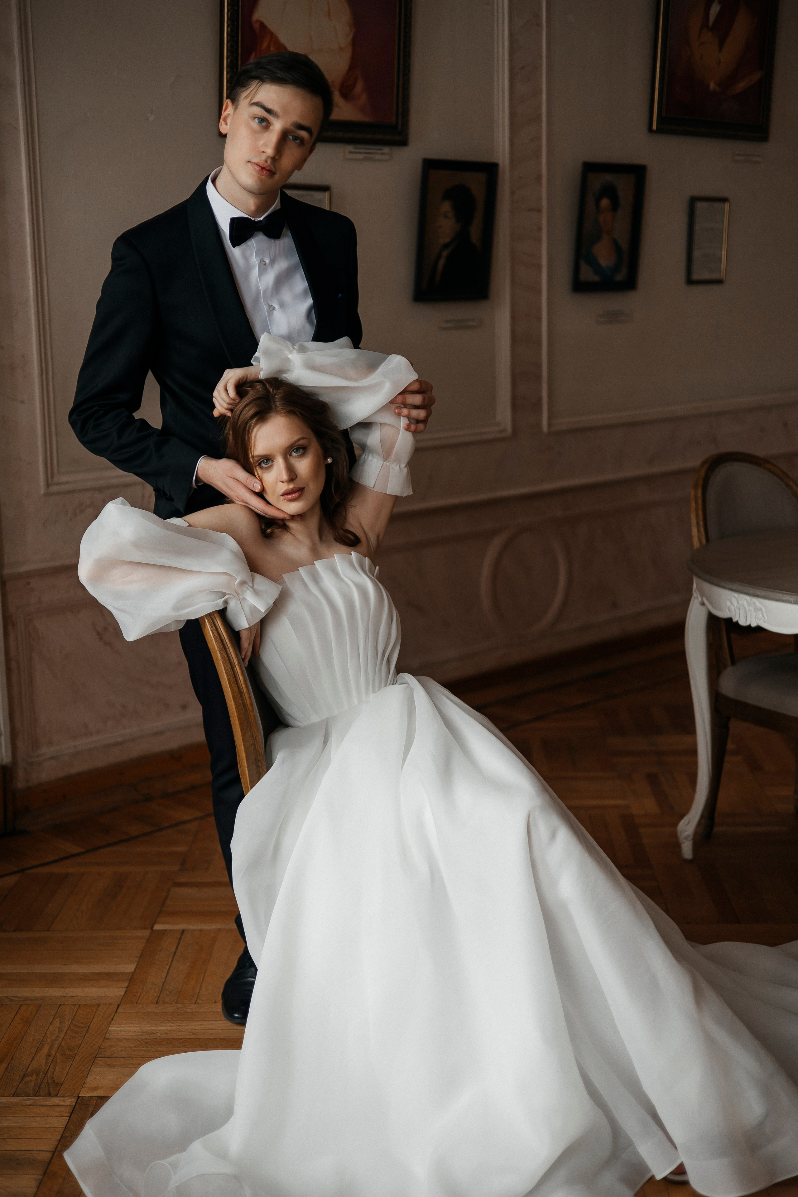 Мария и Александр (съемка в библиотеке). Фотограф в Москве Екатерина Потапова