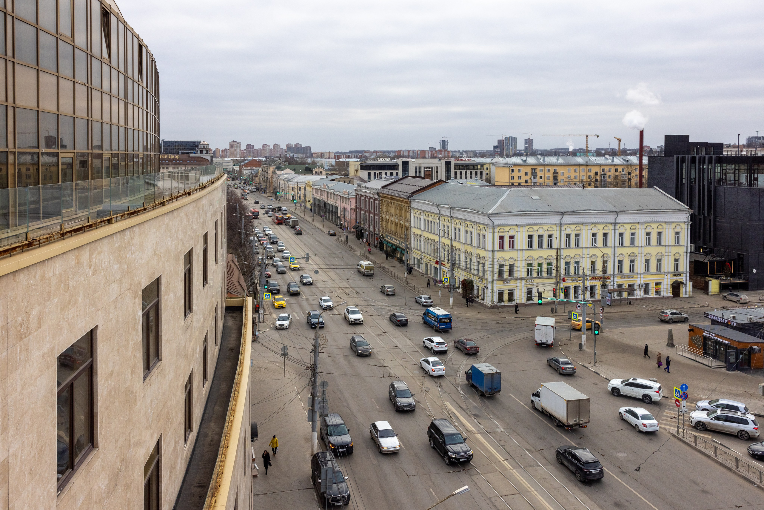 Виды на центр Тулы из СК Рояль. Фотограф в Туле Крупский АнДРей. Фотостудия «КАДР71» в Туле