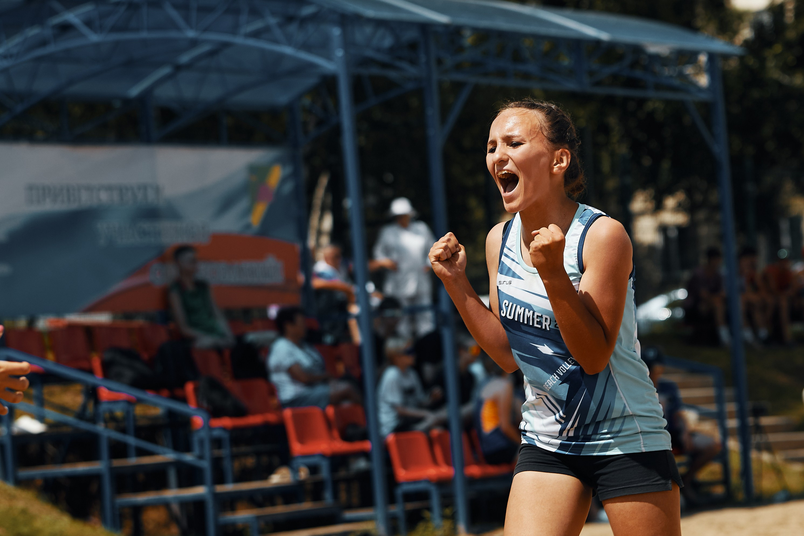 Один день соревнований по пляжному волейболу