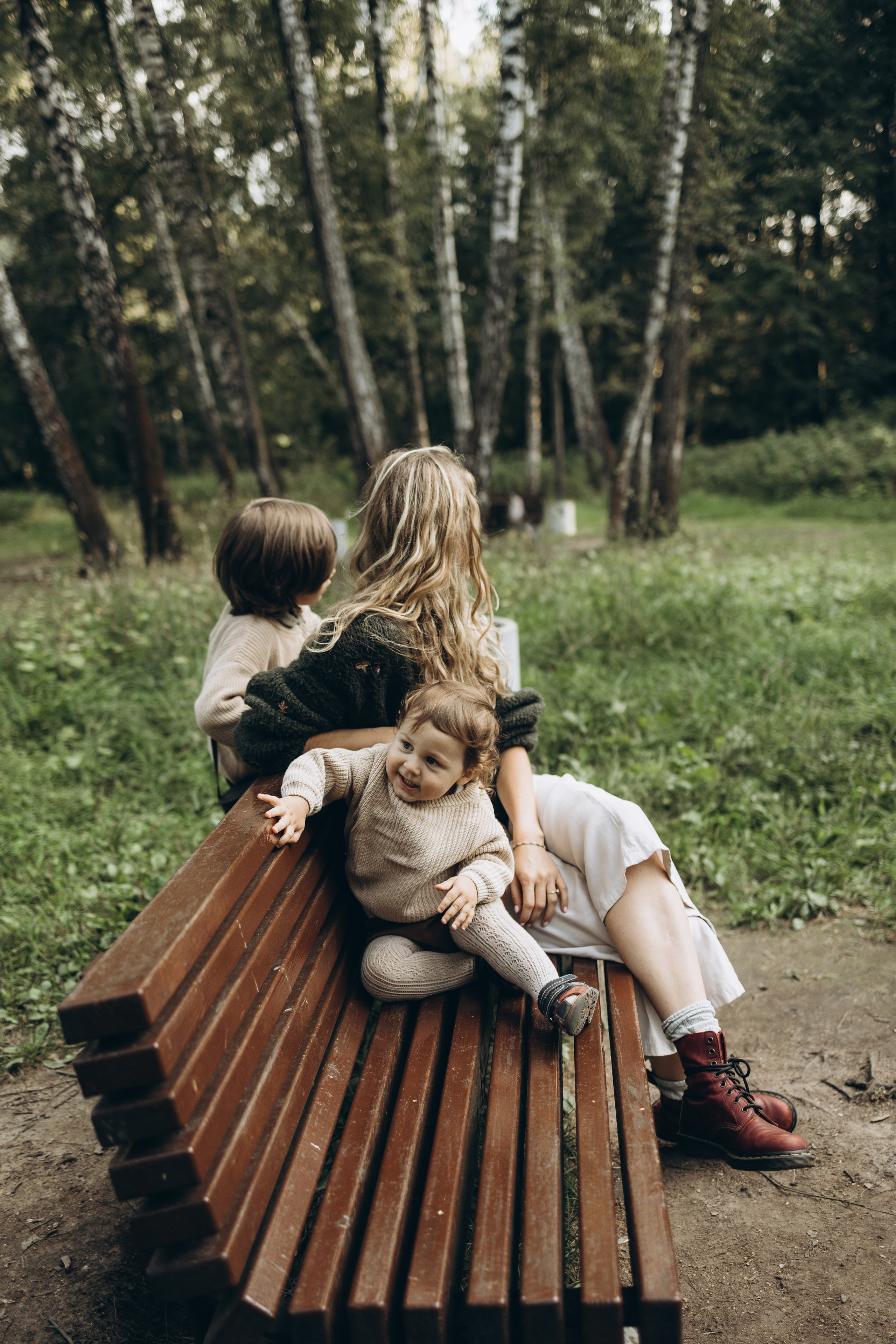 Прогулка с Парке Сокольники. Семейный фотограф в Москве Виктория Ястребинская