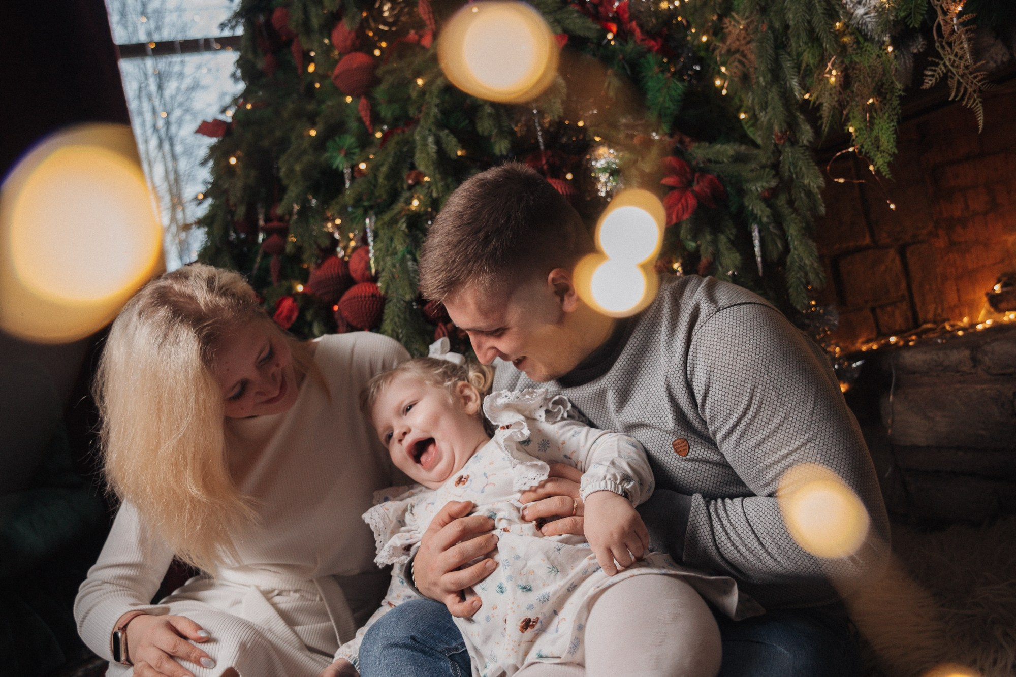 Новогодняя фотосессия в студии «Дом Феникс». Детский и семейный фотограф в Твери Анастасия Соловьева