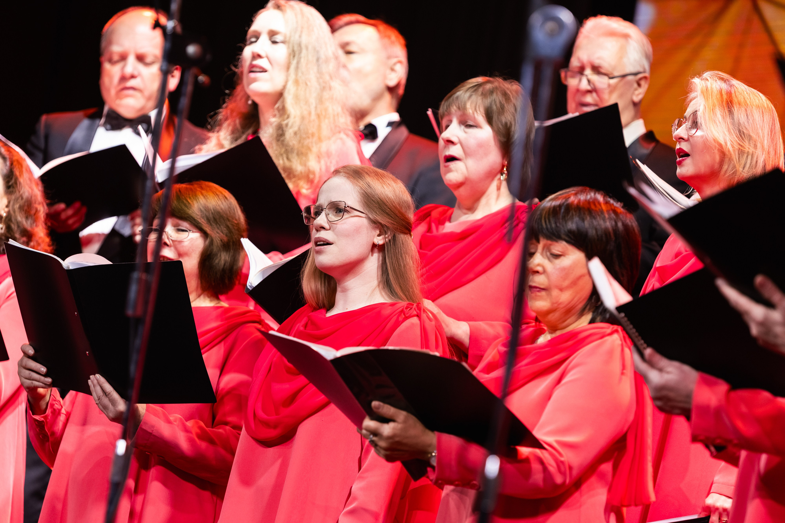 Выступление академического хора. Фотограф в Москве Михаил Штаханов