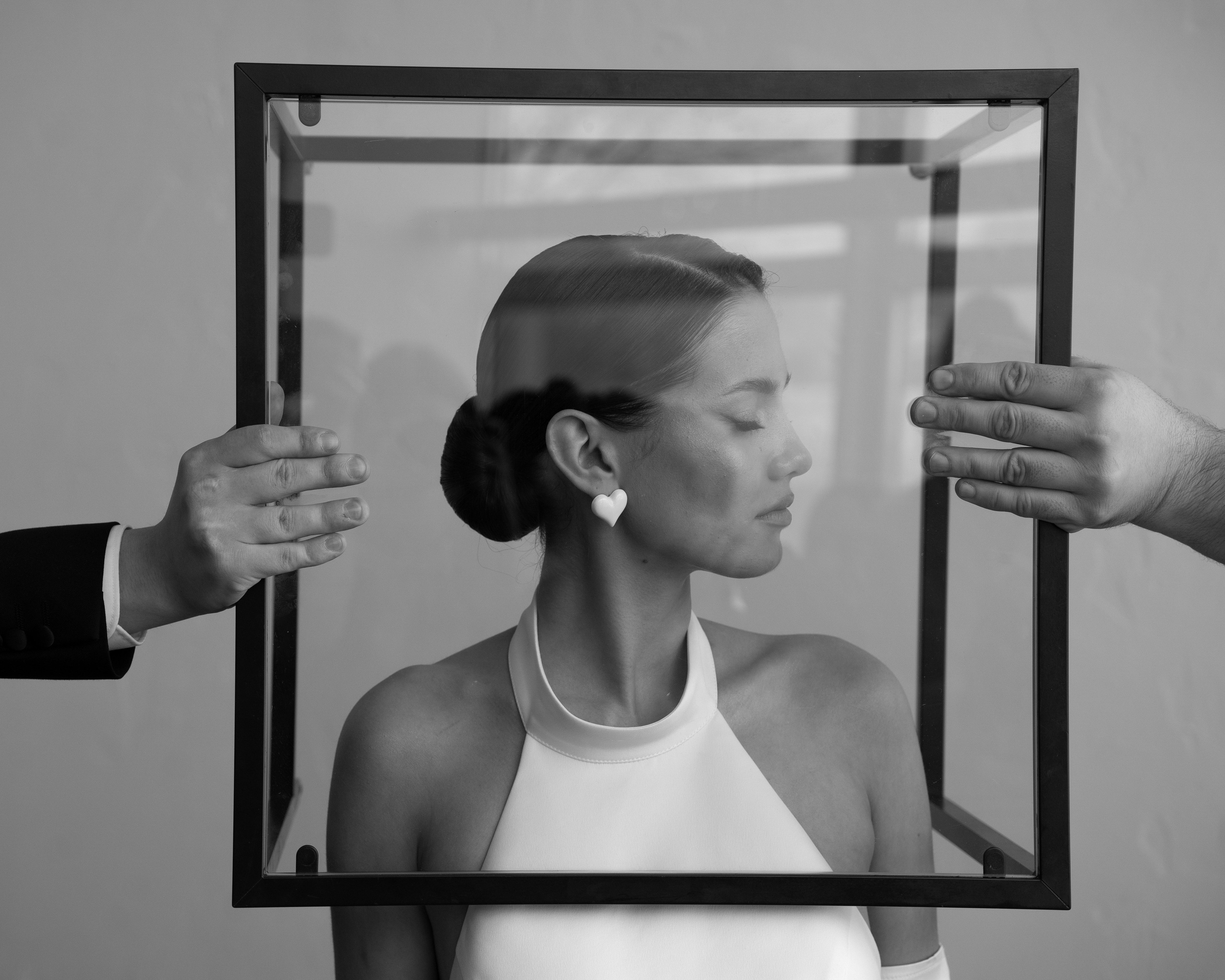 Свадебная фотосессия в студии. Свадебный фотограф Анжелика Жаринова