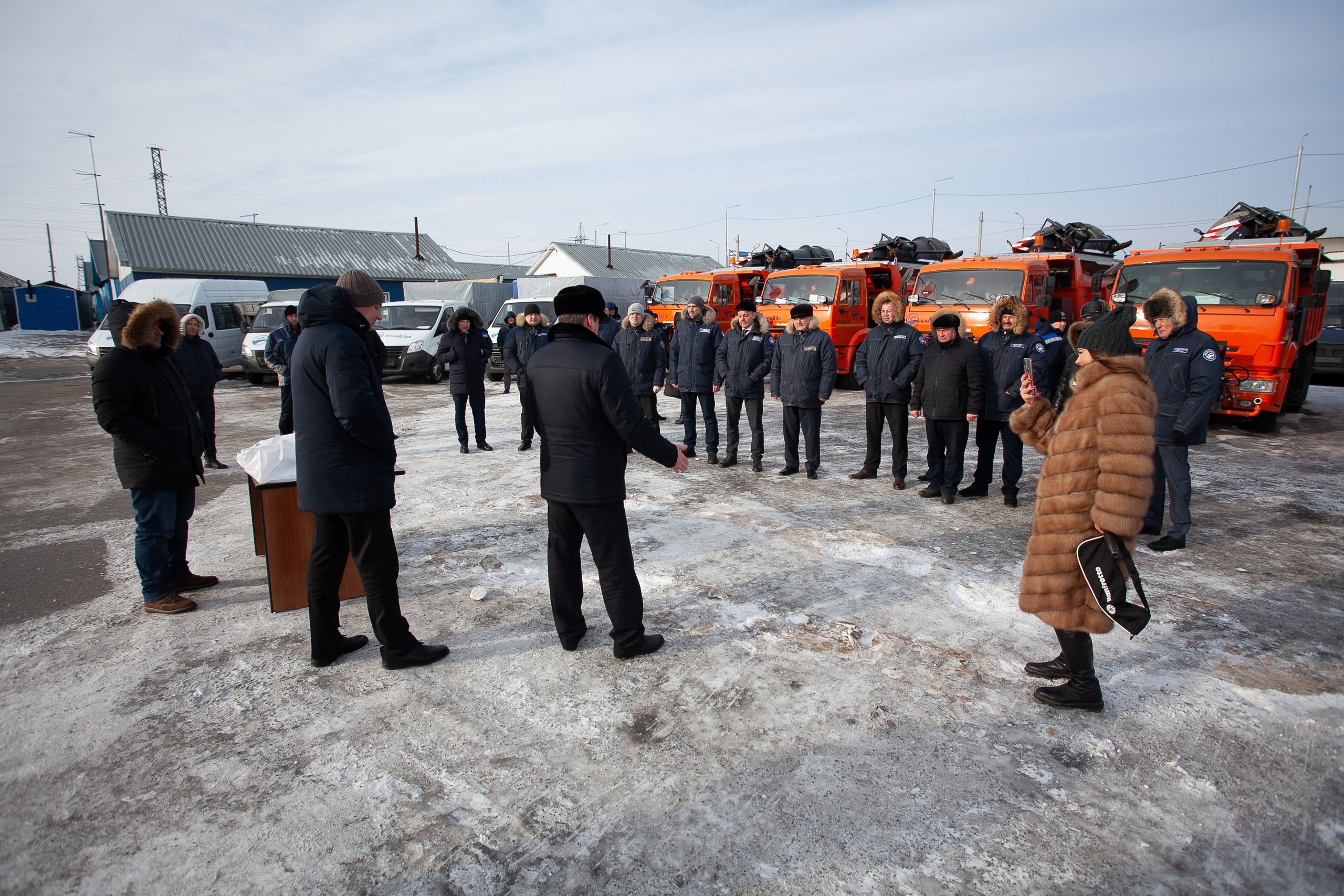 Вручение автотехники КрайДЭО. Фотограф Дарья Локотко в Красноярске