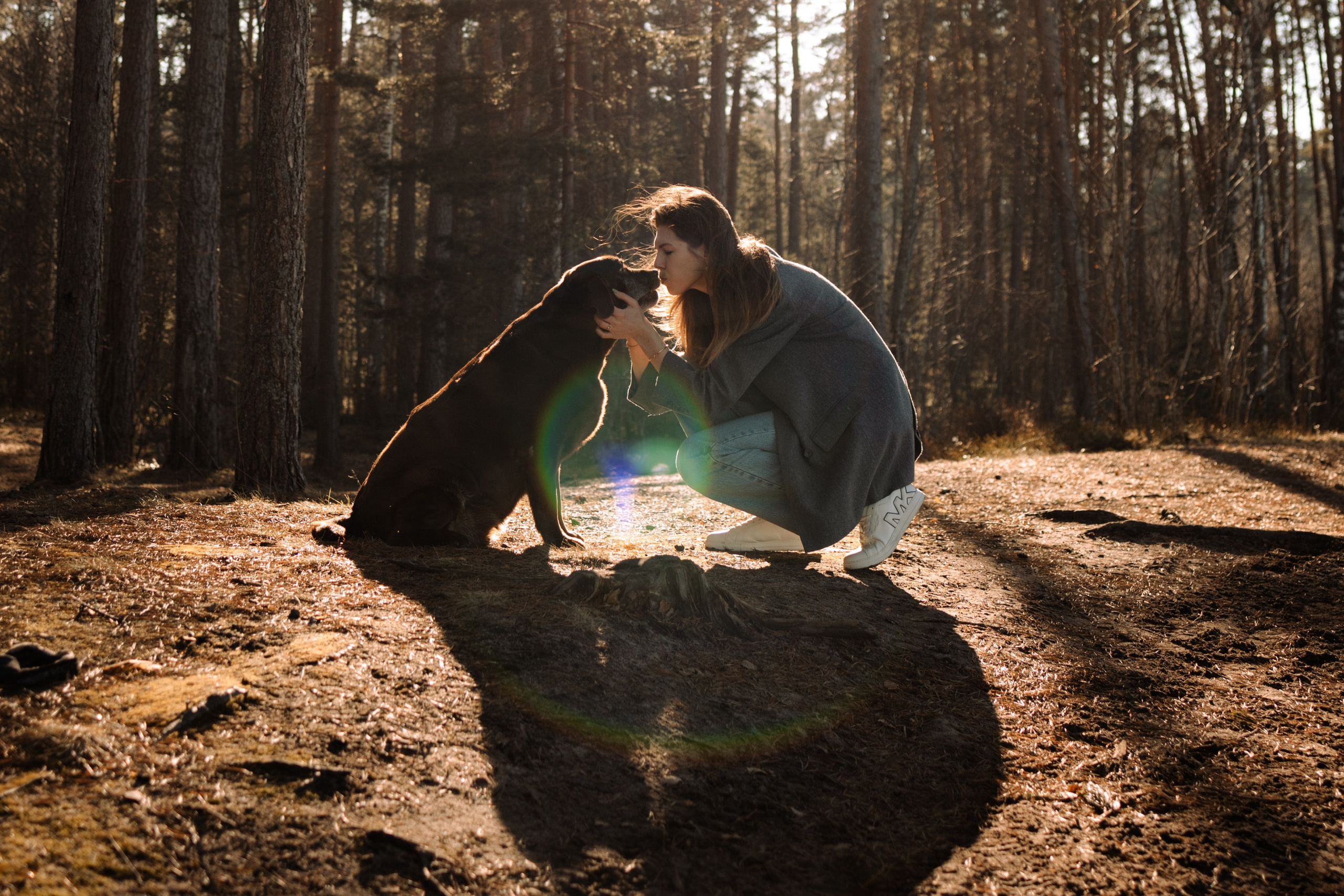 Оля и Питоня. Фотограф — Анималист | Санкт-Петербург