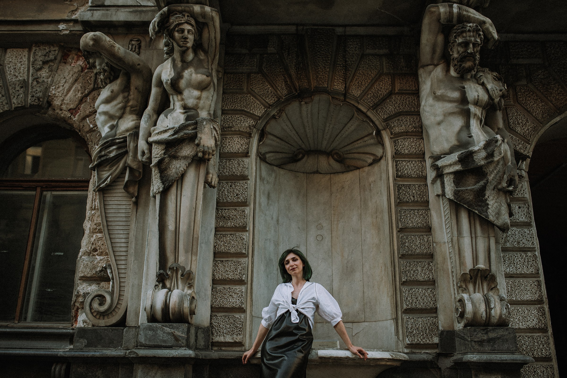 Зеленоволосая Марина. Фотограф в Санкт-Петребурге и в Великих Луках Волченкова Екатерина