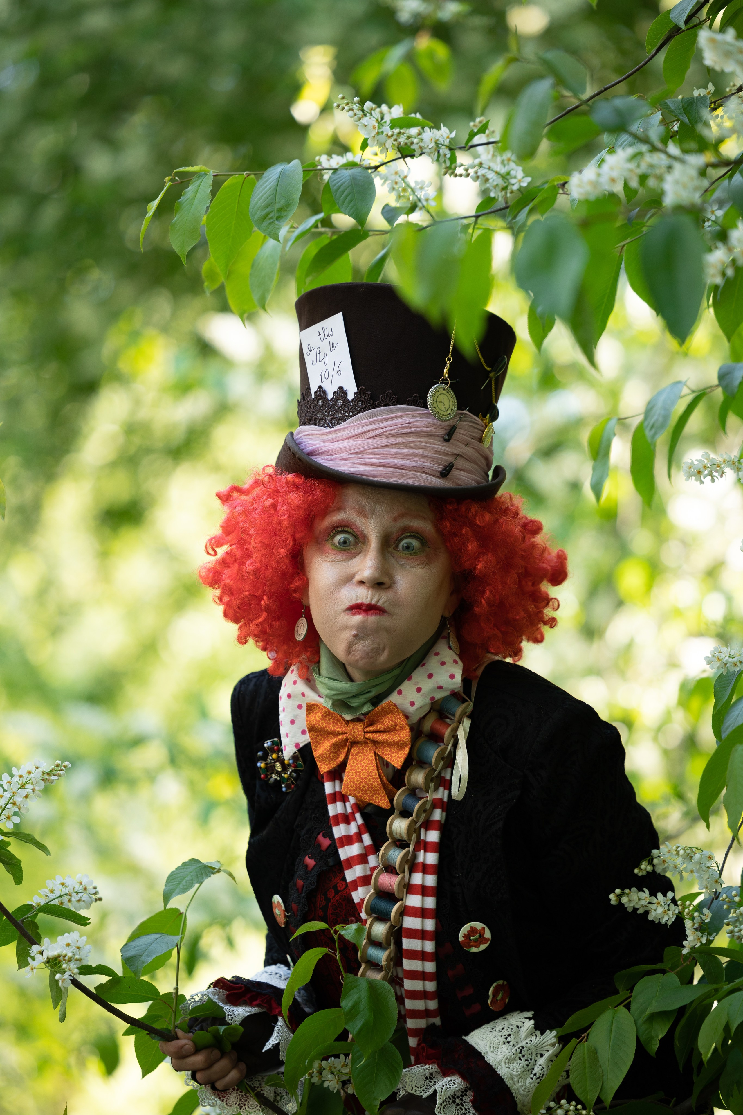 Тим Бартон, творческая съемка, парк Екатерингоф. Главная