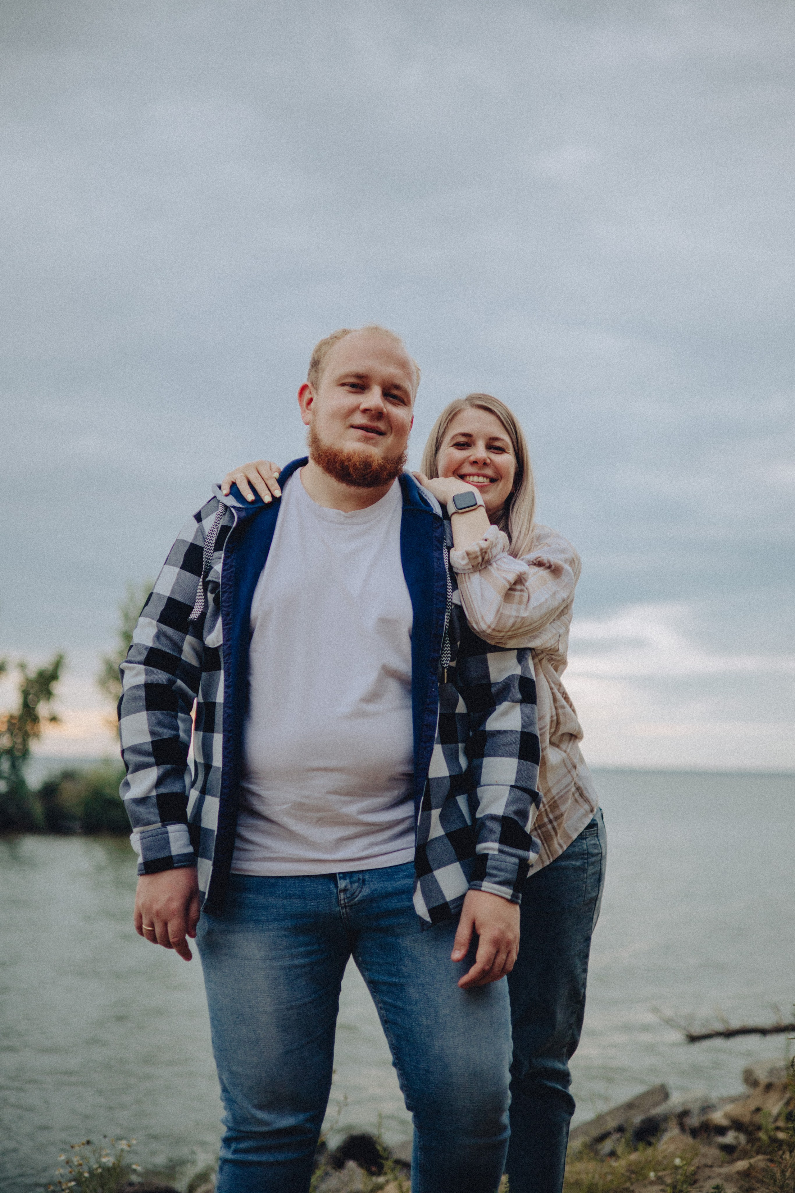 Для Ники | гендер-пати на берегу 🩷💙. Портретный фотограф в Новосибирске