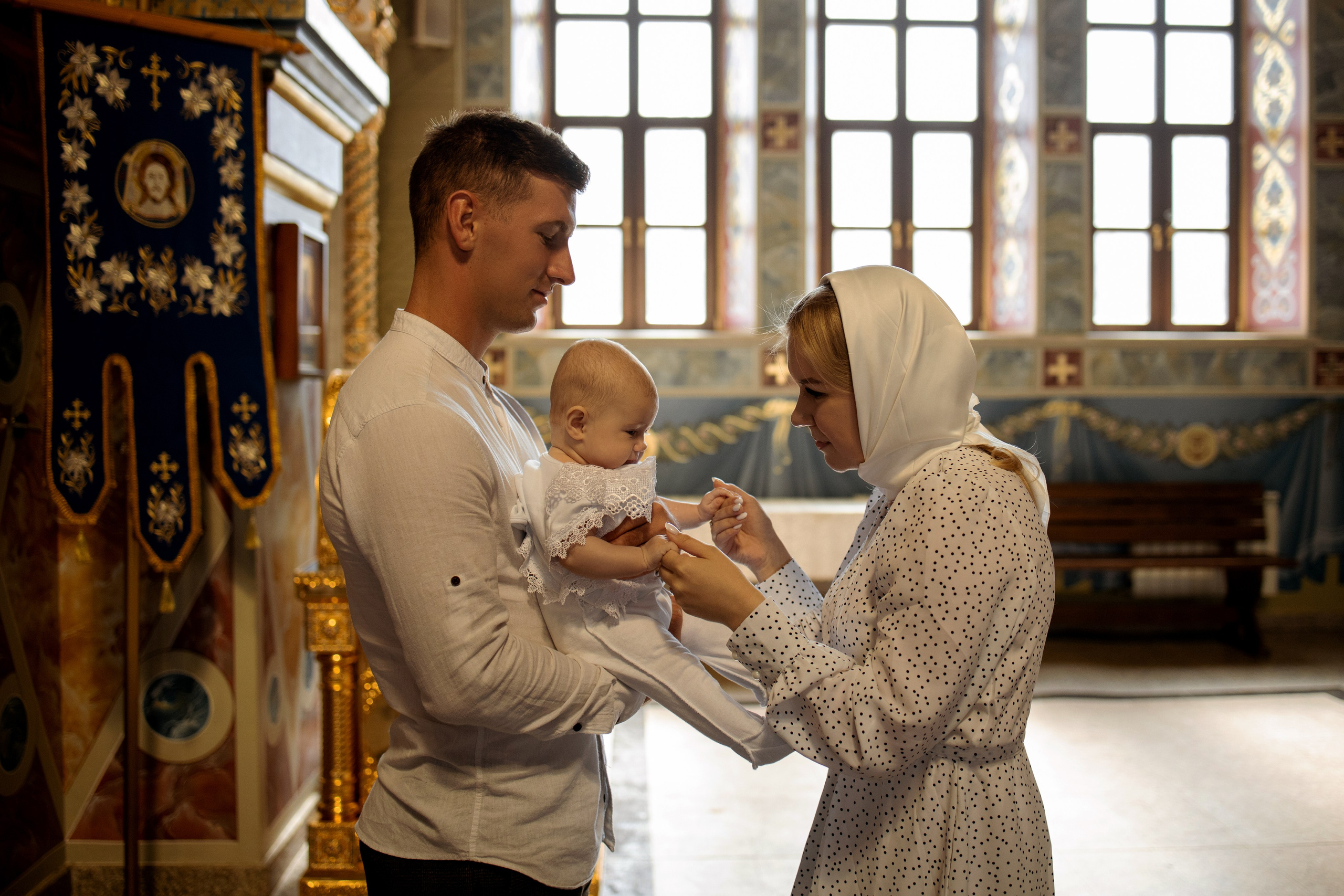 Крещение. Женский и семейный фотограф в Воронеже Надя Кузнецова