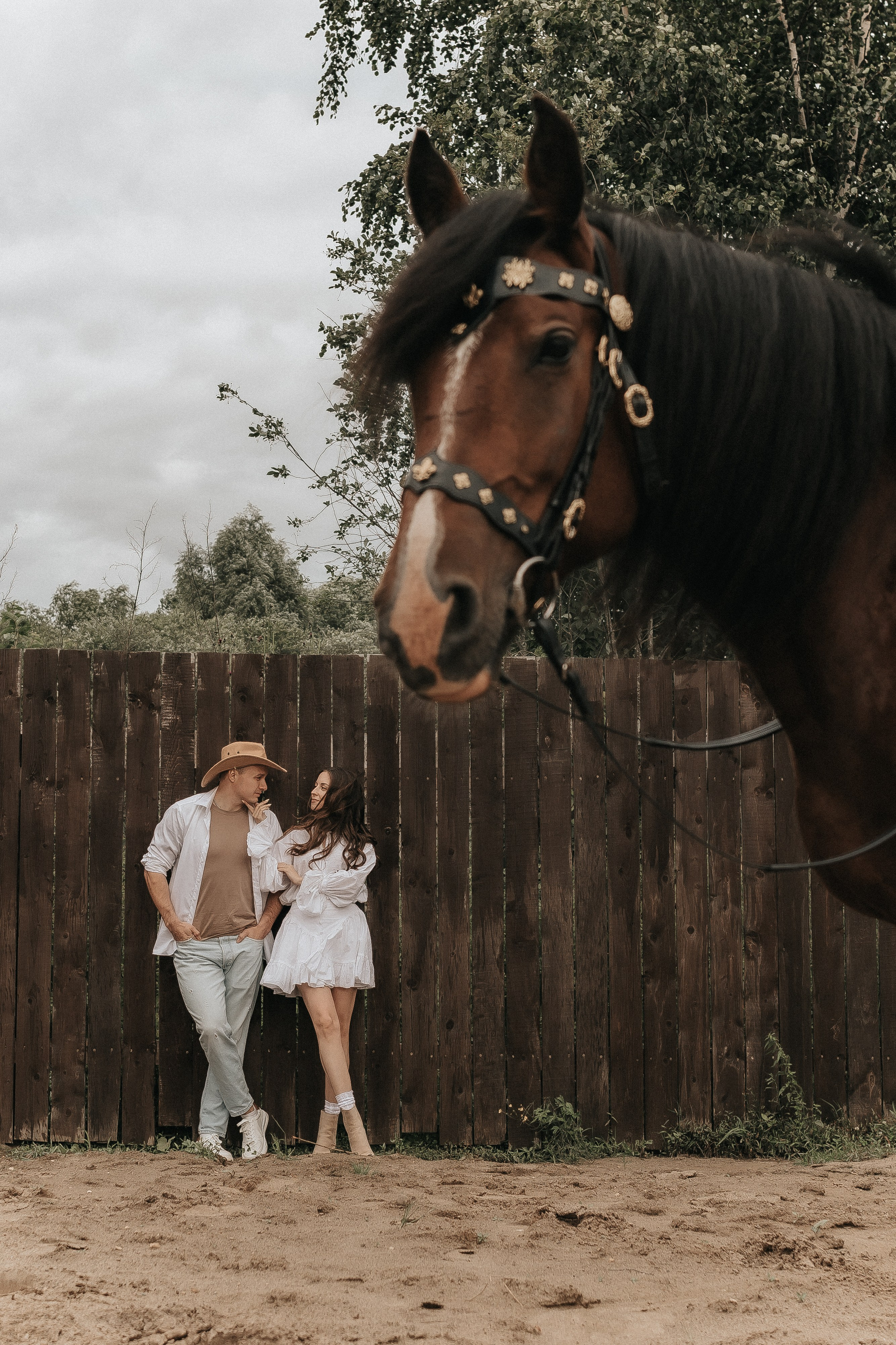 Love Story с лошадьми. Свадебный фотограф Пермь