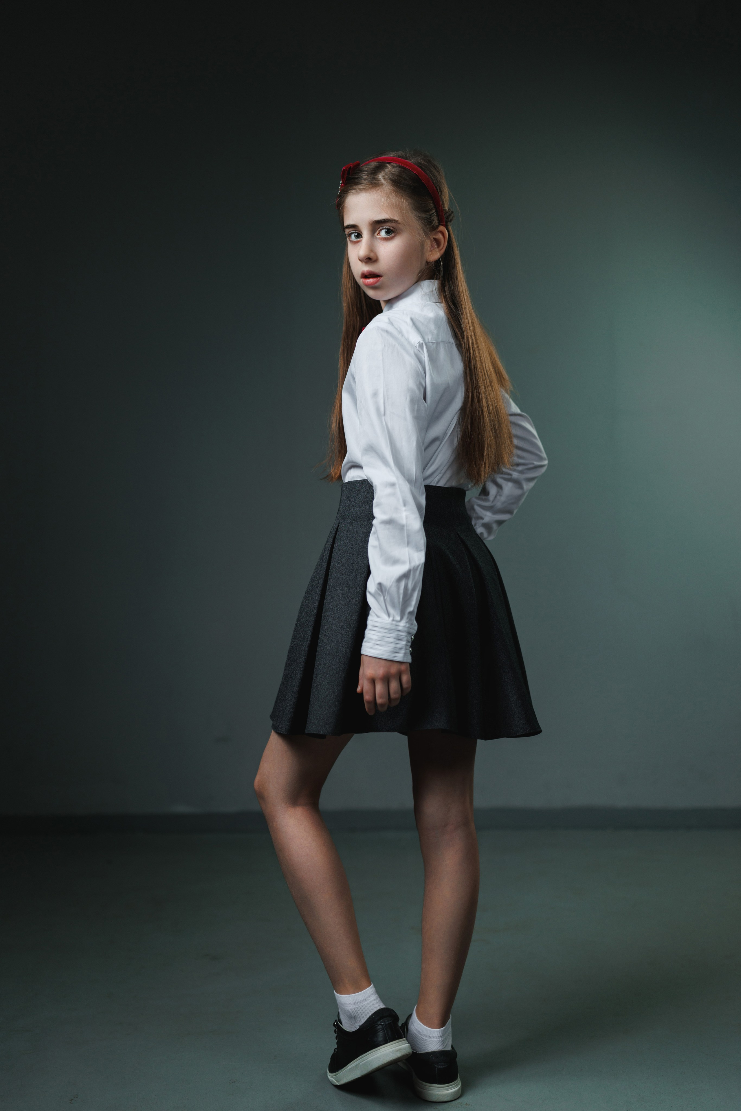 Студийная съемка 4 кл. Фотограф Олег Сотник