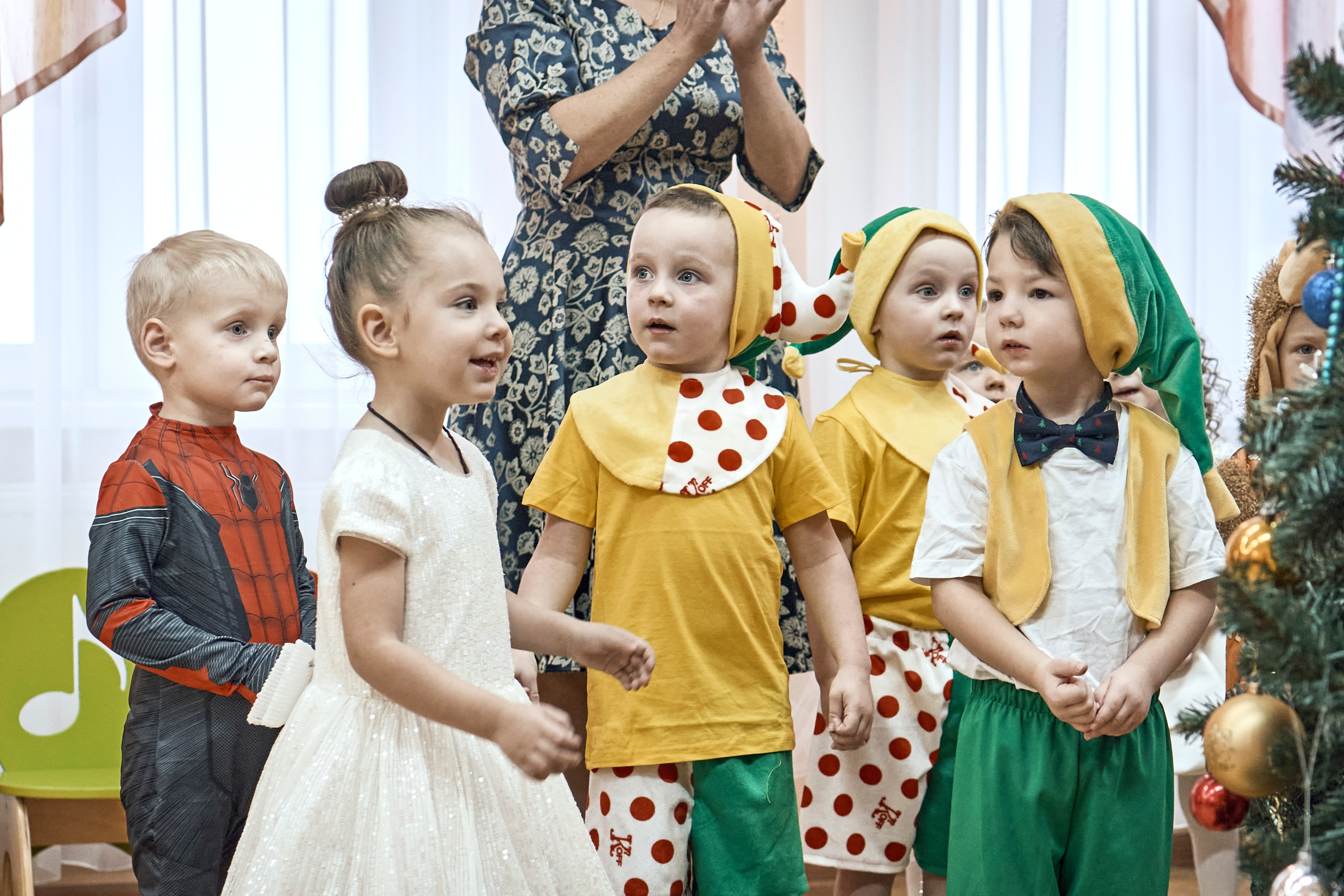 УТРЕННИК в апрелевском детском саду Весна. Школьный и семейный фотограф, Одинцово