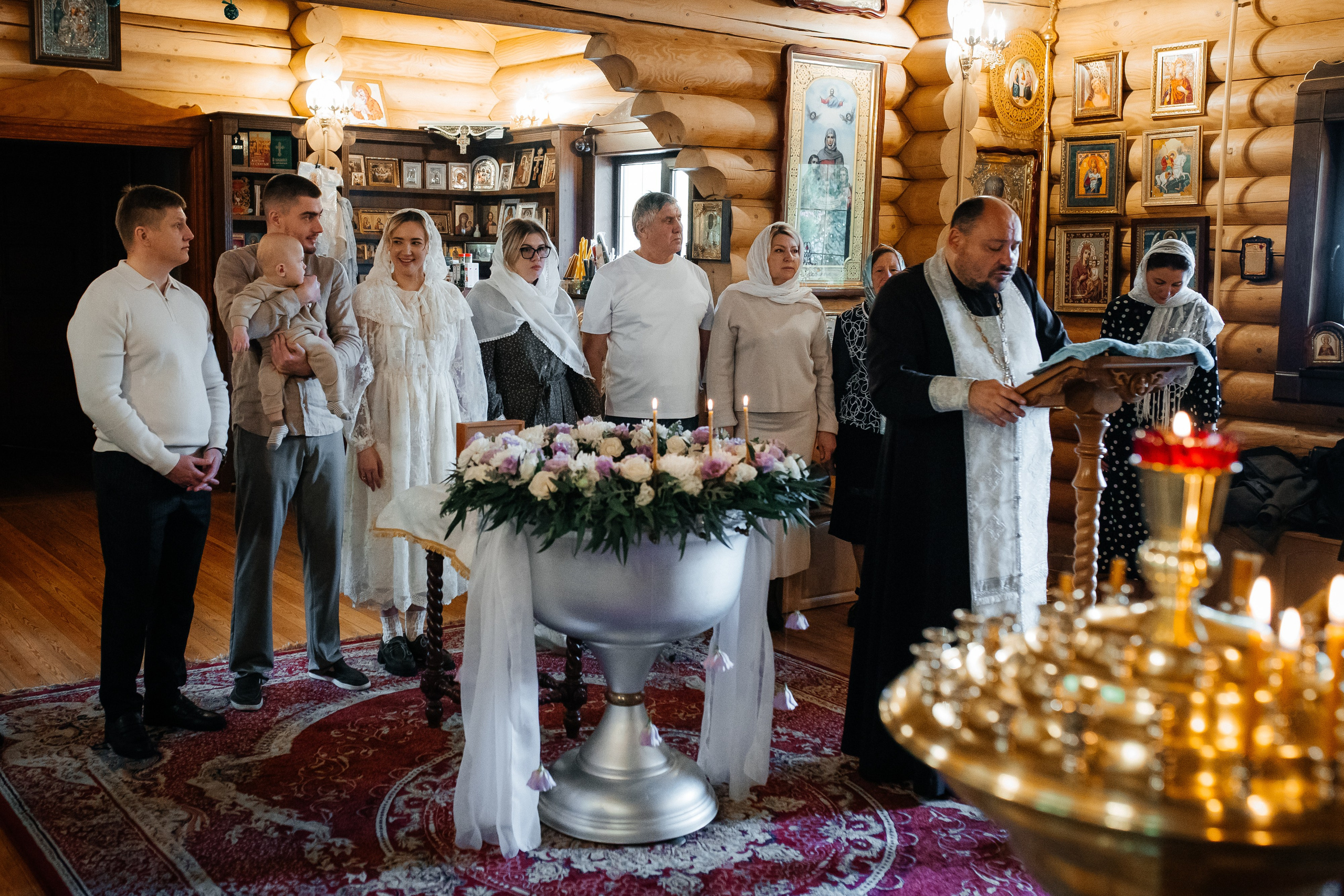 Крещение Кирилла. Фотограф в Краснодаре Алла Потоцкая