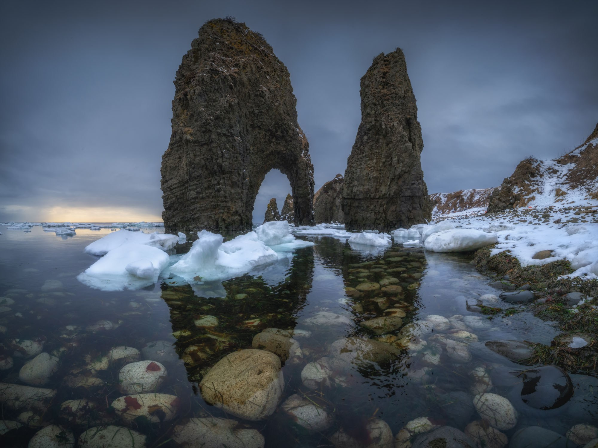 Фотогалерея Зимние Курилы