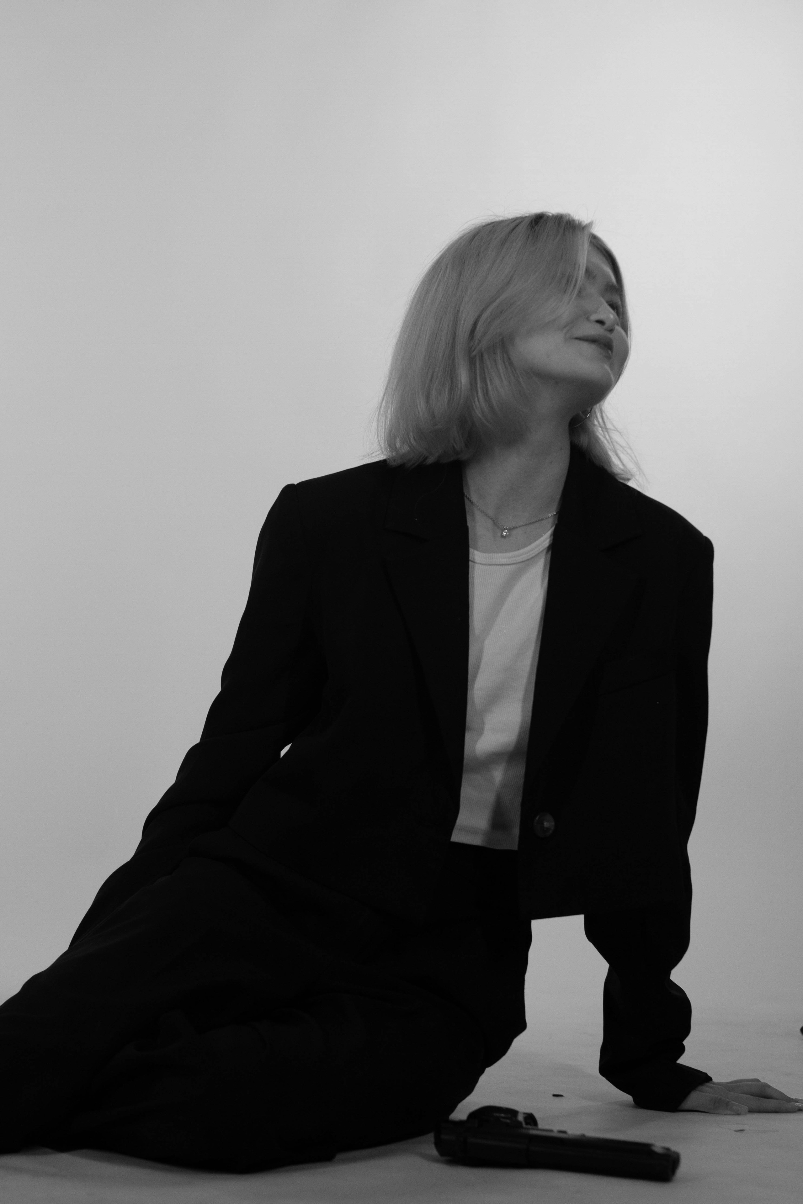 Лина фотостудия чб. Креативный фотограф Нижний Новгород Никита Корольков