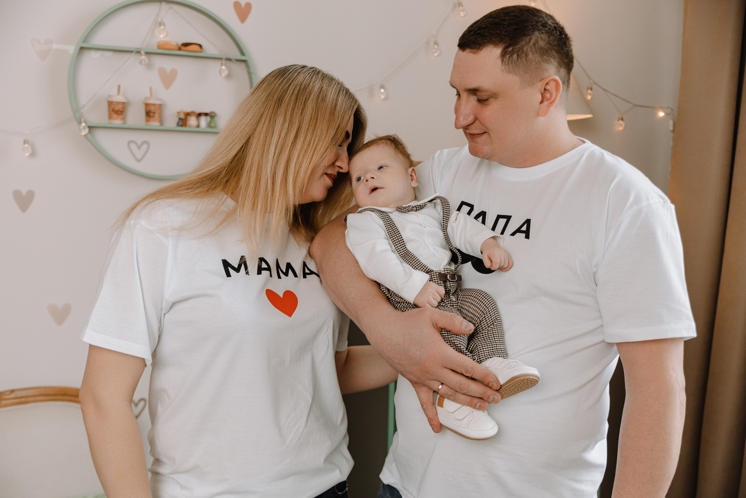 Юлия, Алексей и маленький Максим. Фотограф Воронеж Варвара