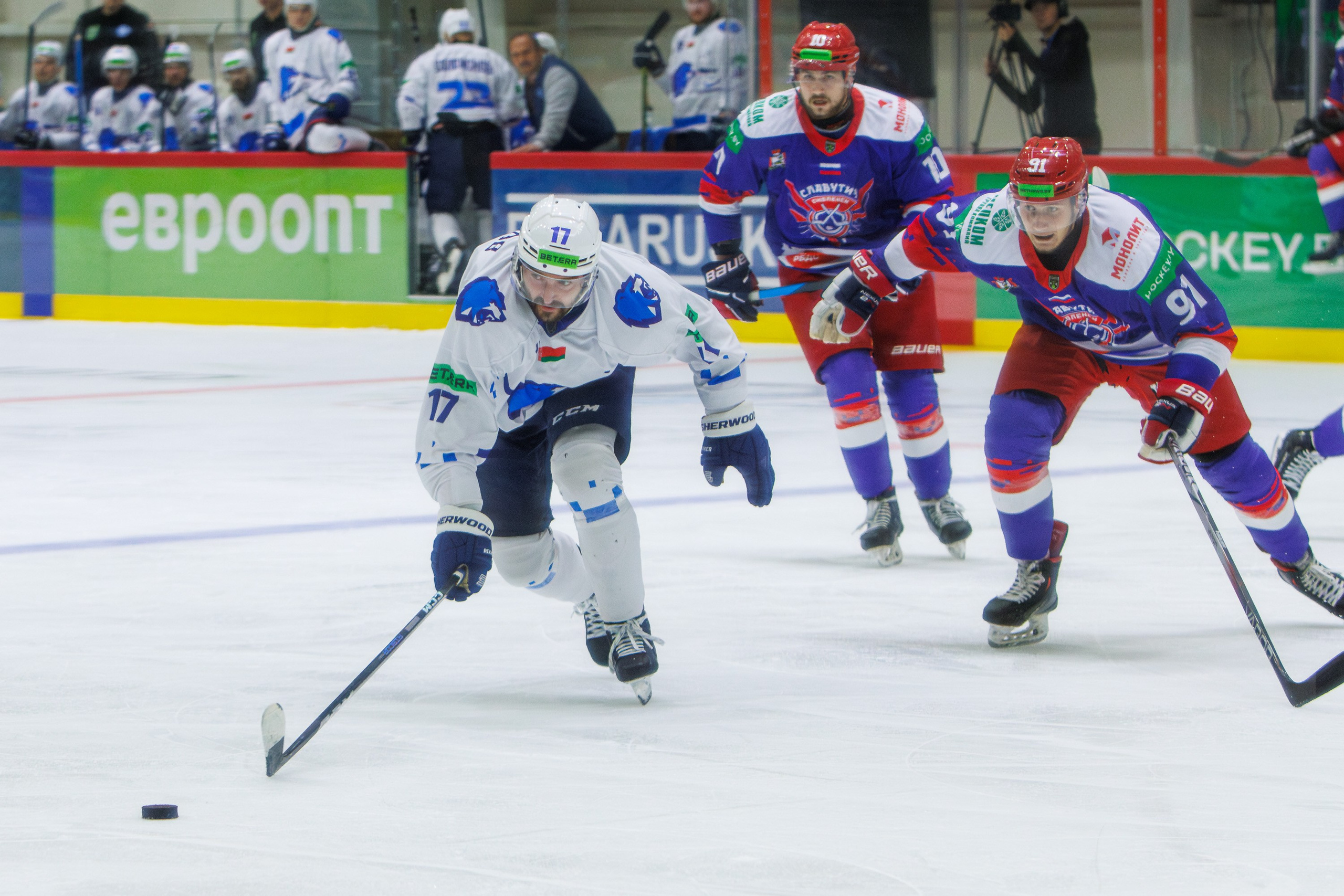 Хоккей. Спортивный фотограф Вадим Добедченков