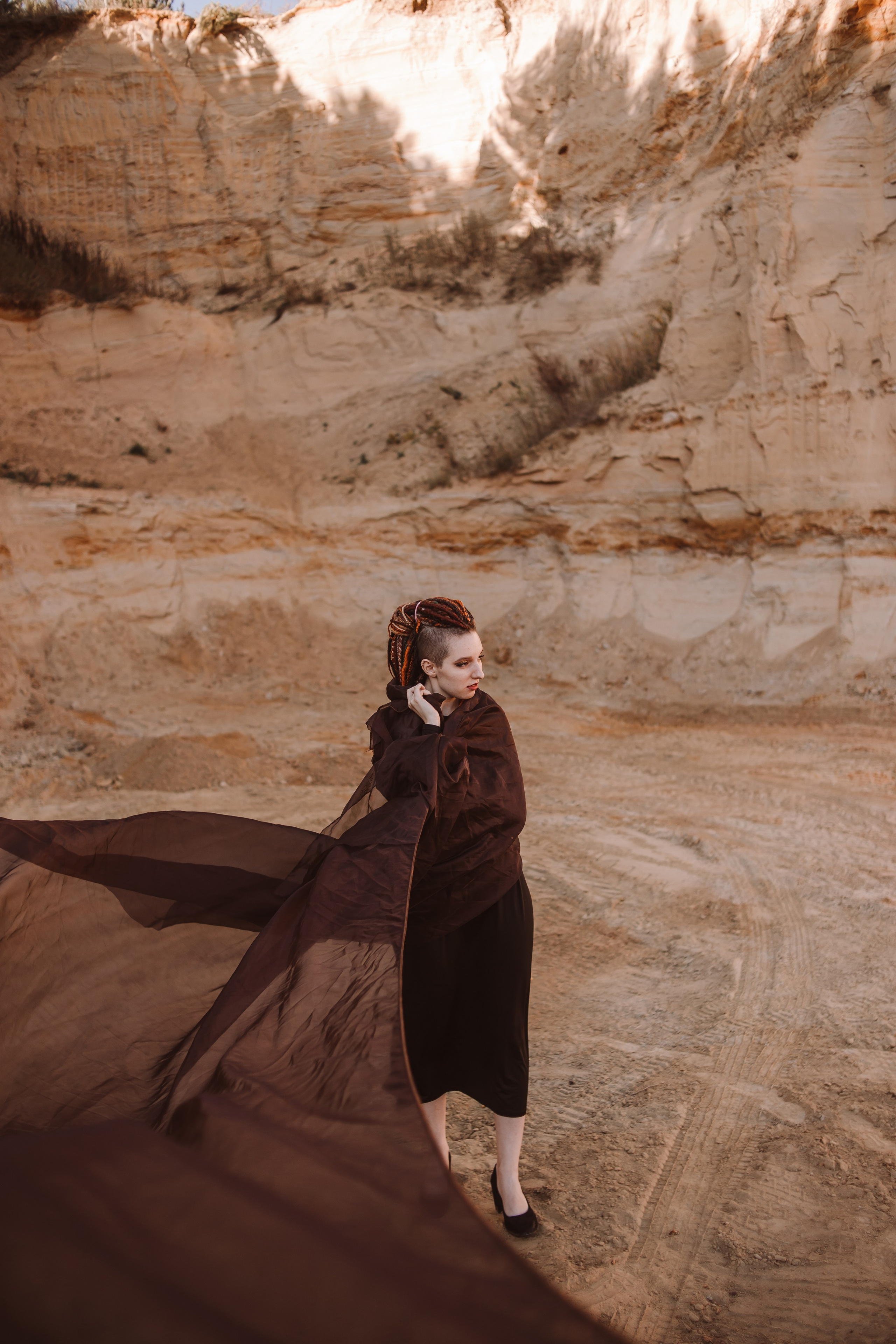 Марина. Песчаный карьер. Фотограф Регина Крикунова г. Красноярск