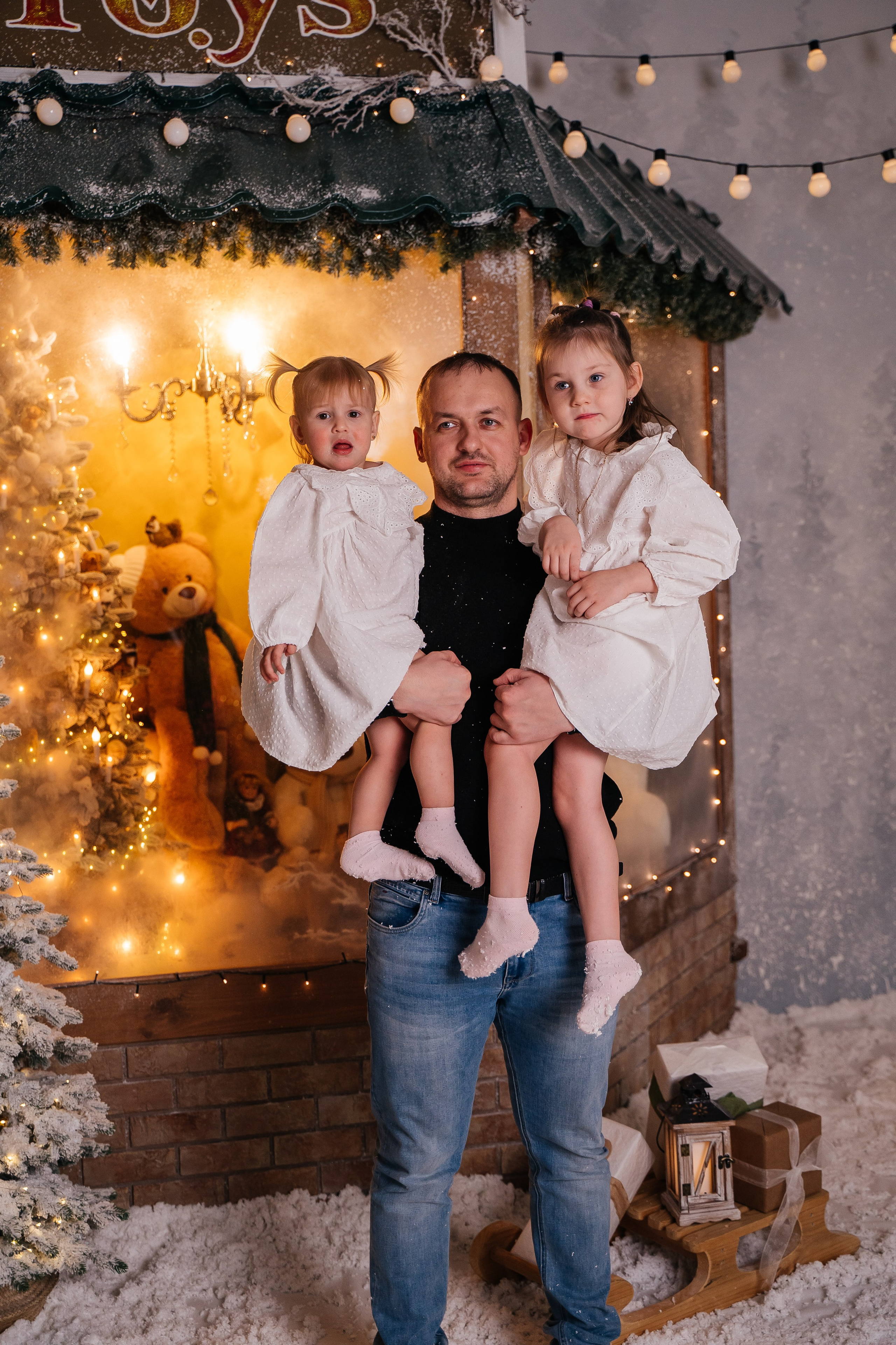 Новогодняя история двух принцесс. Свадебный и семейный фотограф в Новосибирске Синицына Наталья