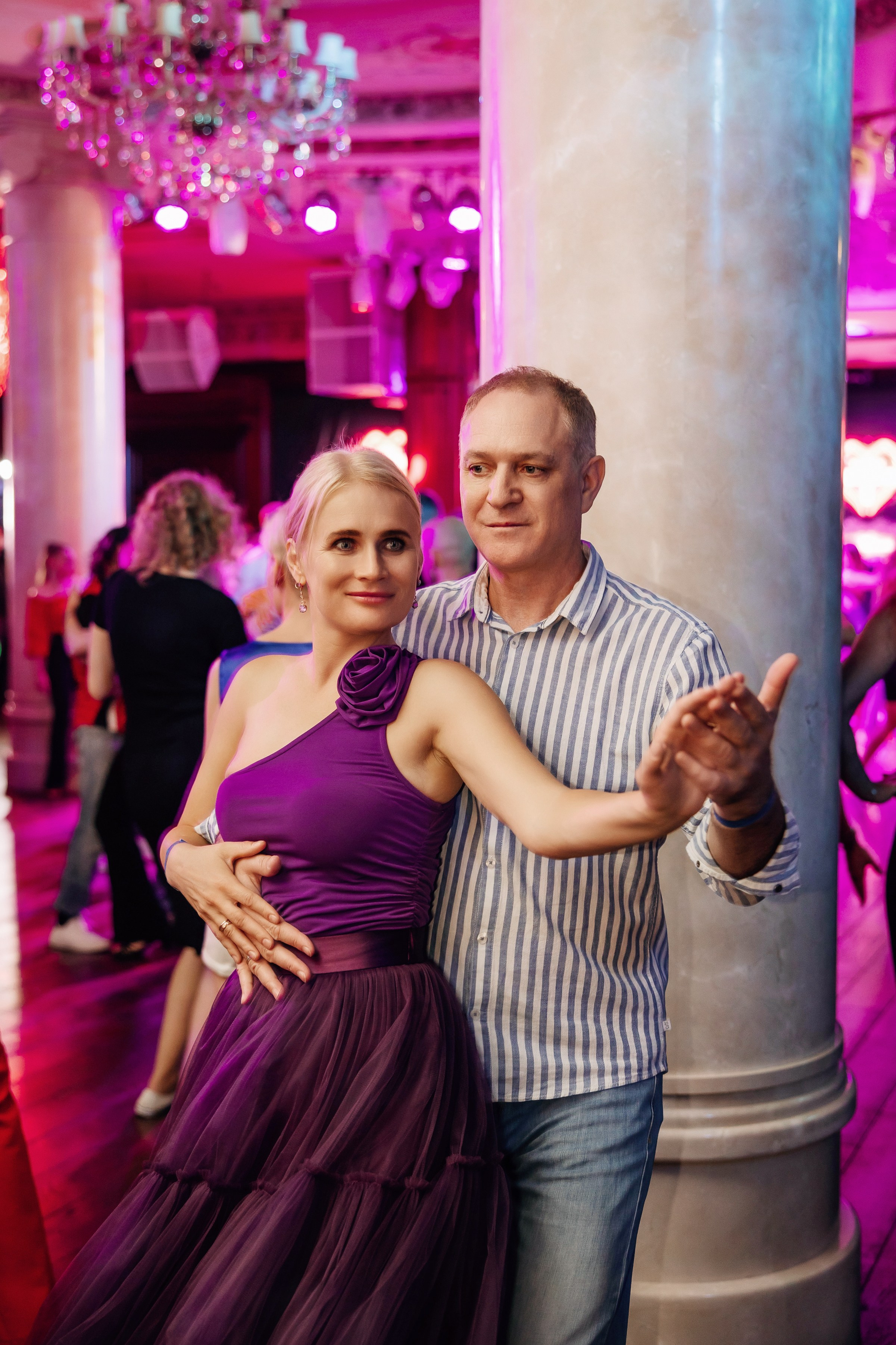 Фотография танцующей пары на танцевальном фестивале бачаты "Noches sensuales"  