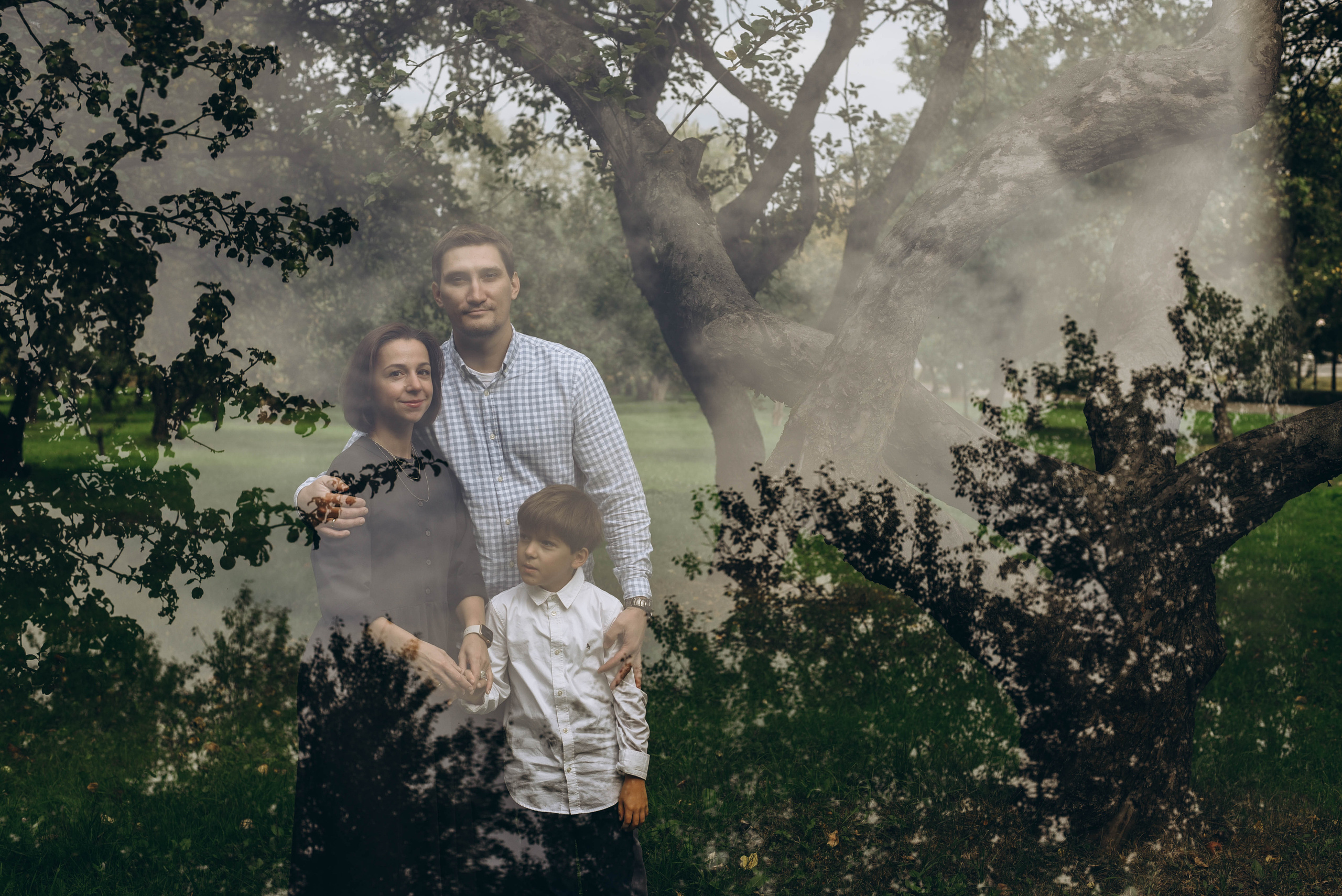 Семейная фотосессия в парке. Женский и семейный фотограф Людмила Богачкина