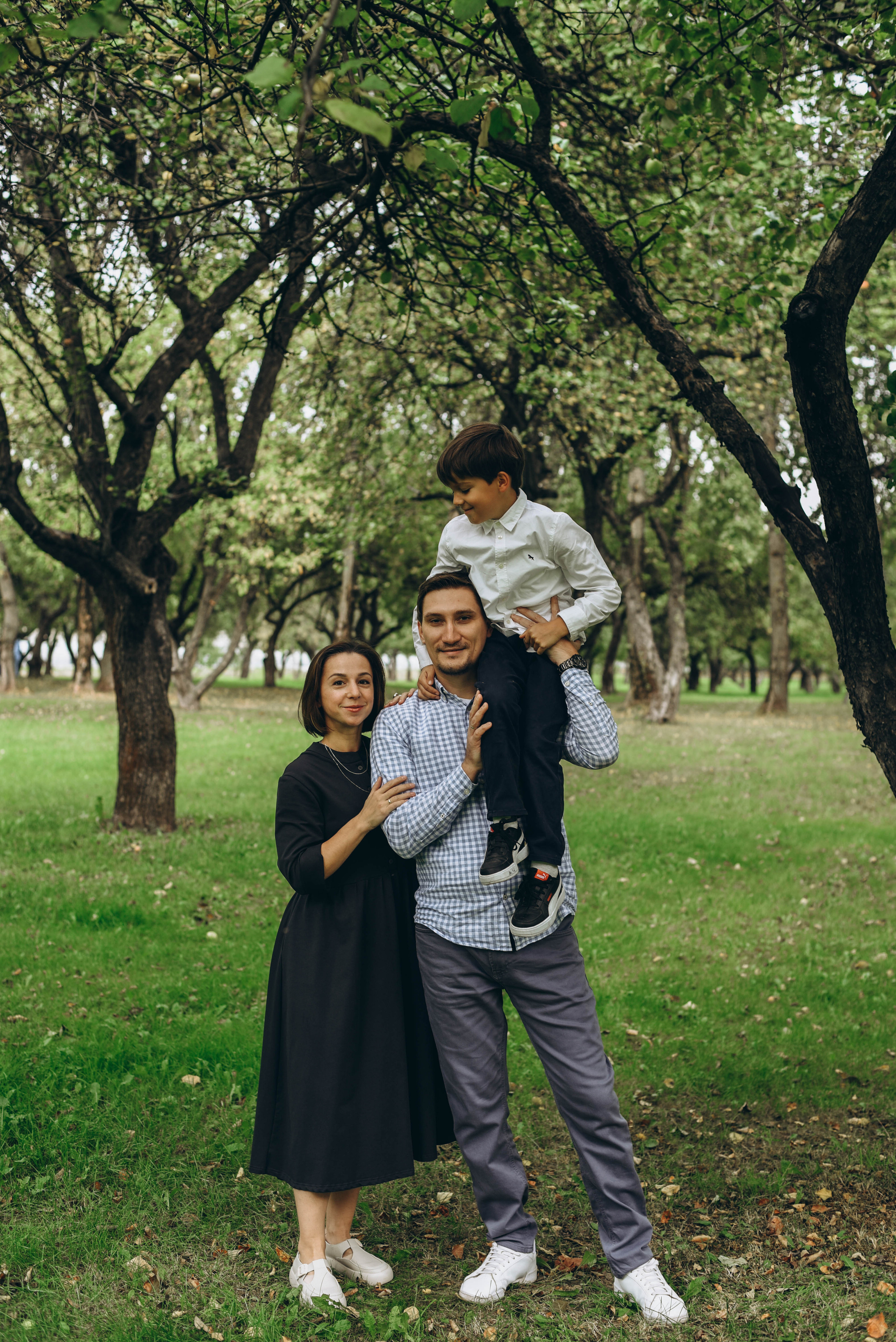 Семейная фотосессия в парке. Женский и семейный фотограф Людмила Богачкина