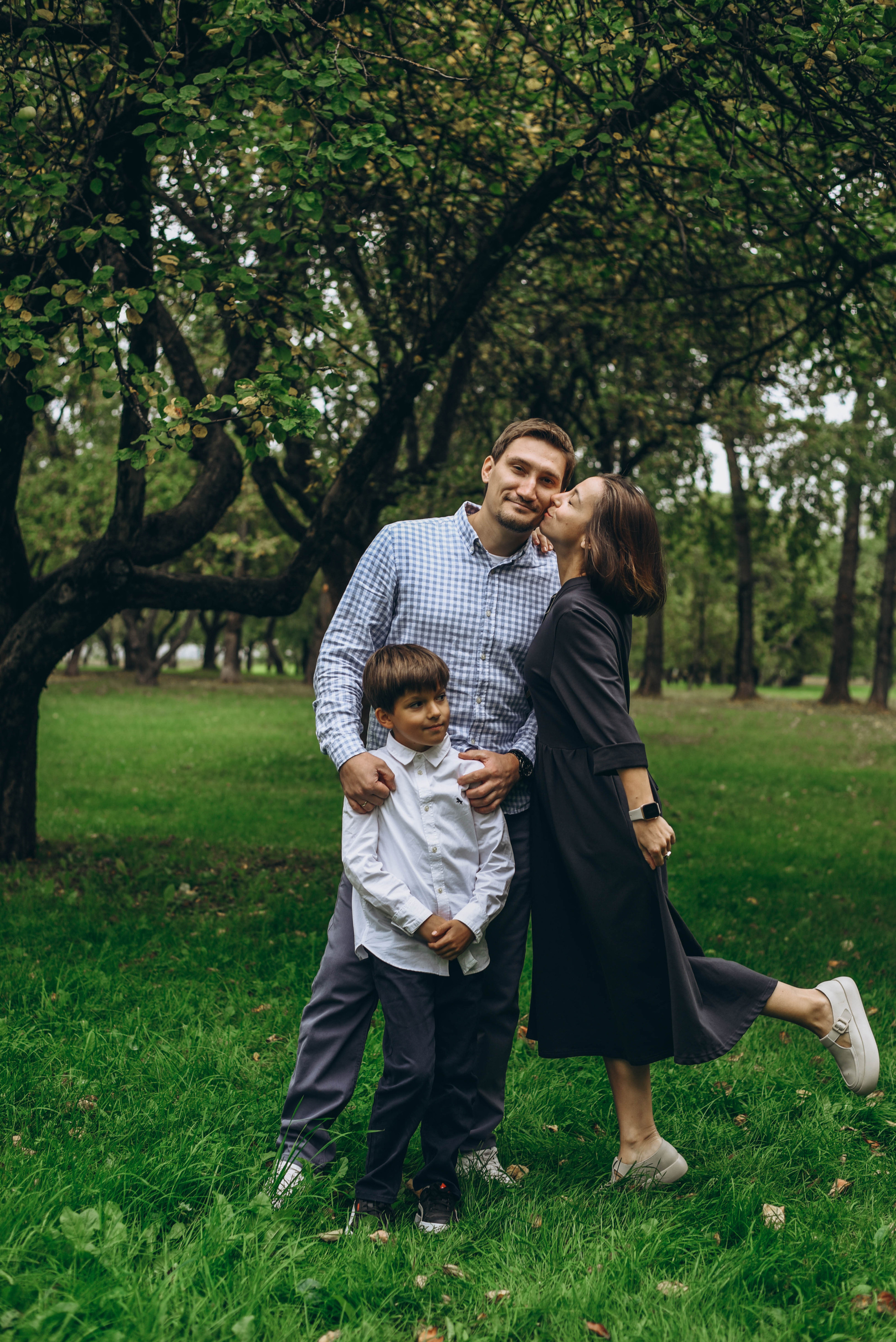 Семейная фотосессия в парке. Женский и семейный фотограф Людмила Богачкина