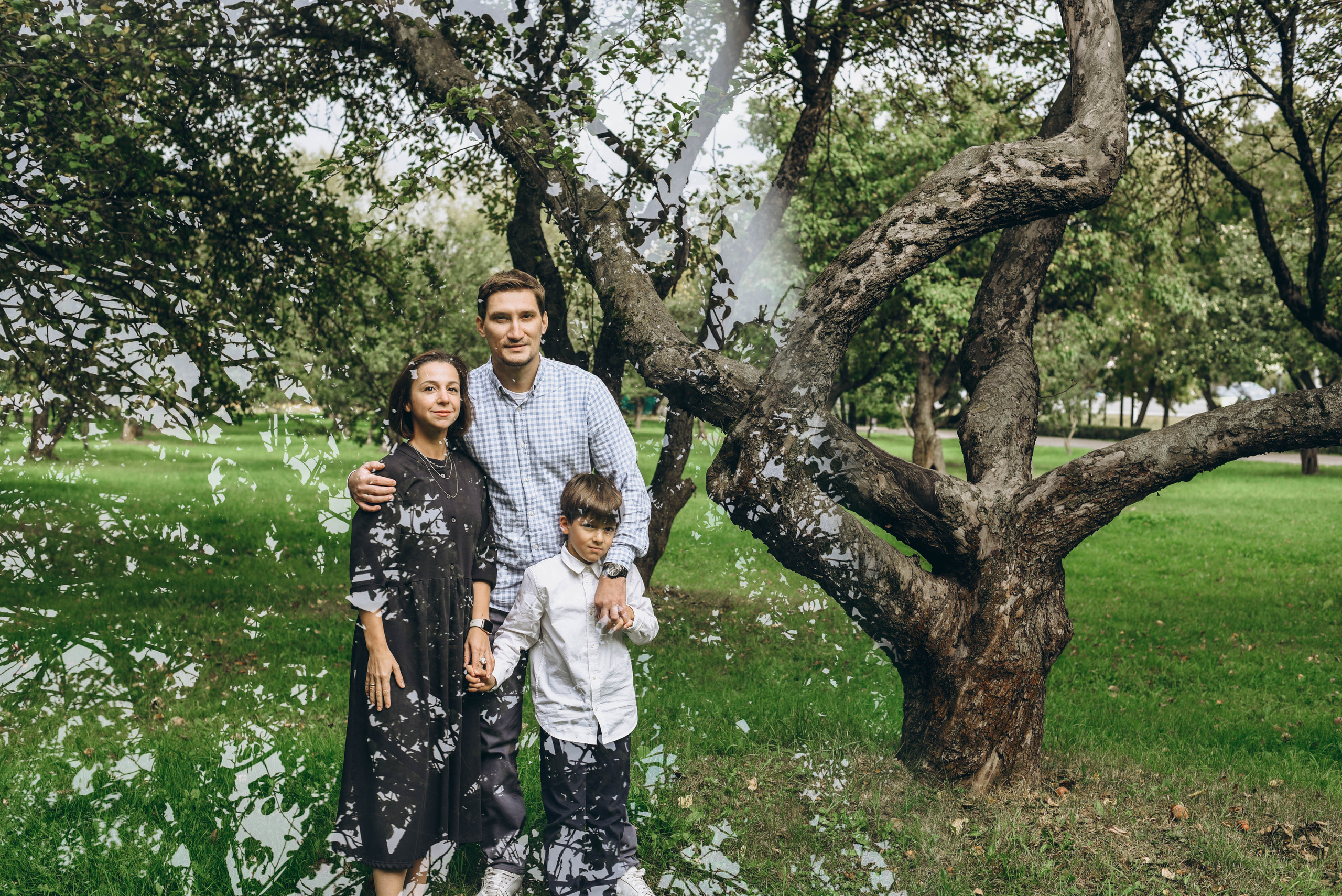 Семейная фотосессия в парке. Женский и семейный фотограф Людмила Богачкина
